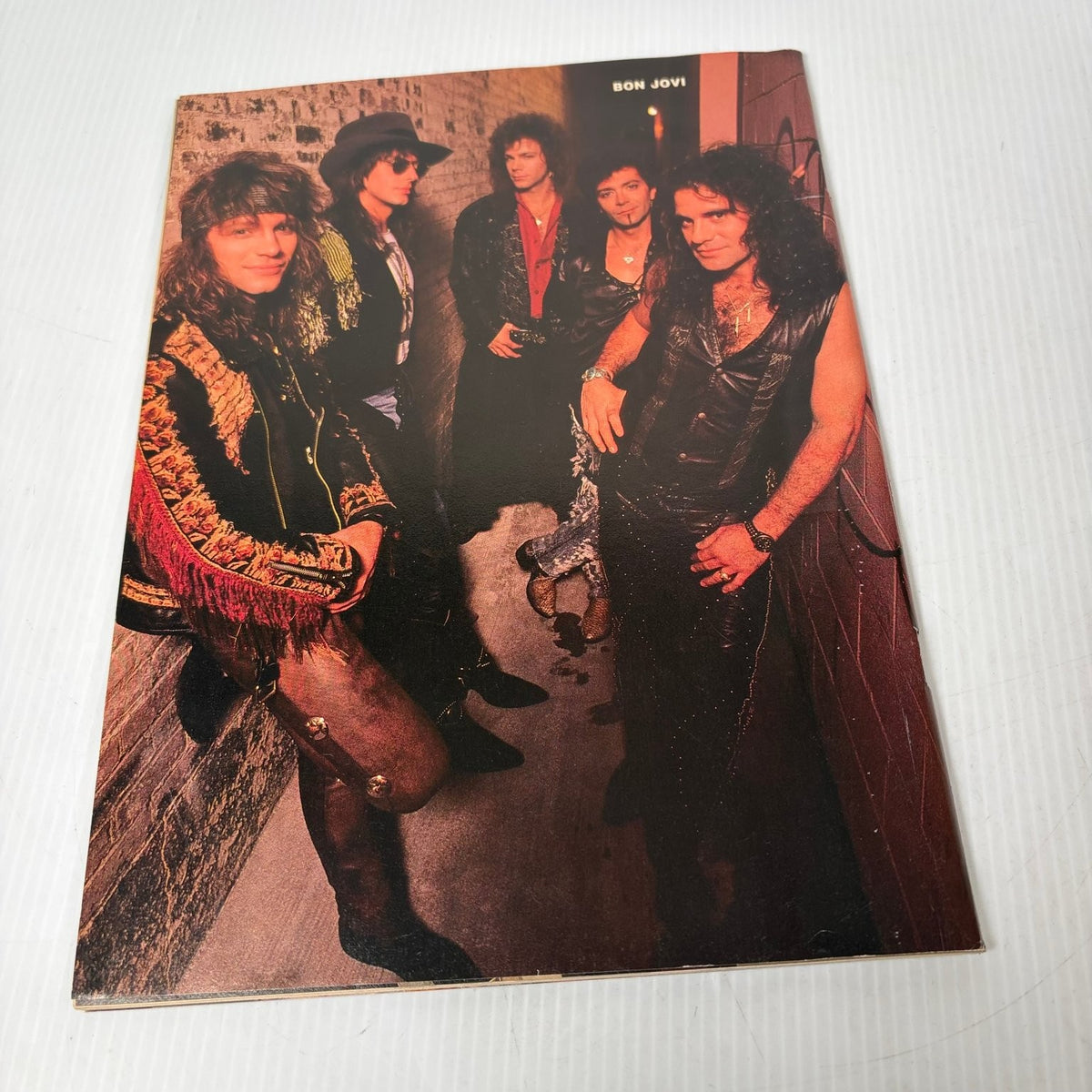 Metal Edge Magazine December 1989 Bon Jovi Skid Row Metallica Hard Rock