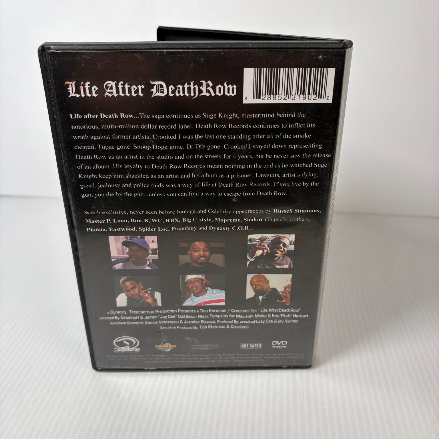 Life After Death Row DVD 2007 Documentary Suge Knight Tupac Snoop Dogg