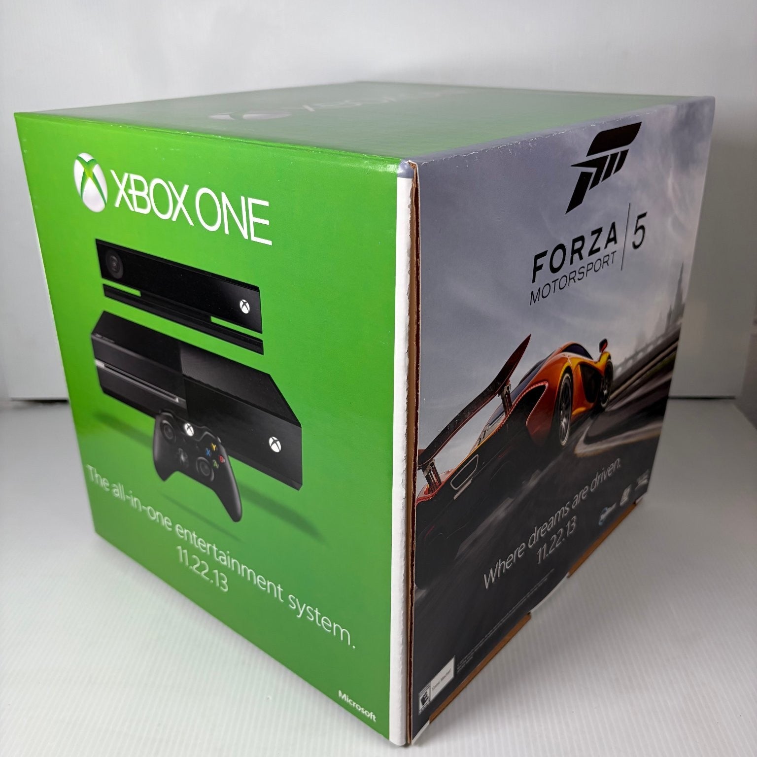 Xbox One Forza Motorsport 5 Xbox One Release Day Store Display 12"x12" 11.22.13
