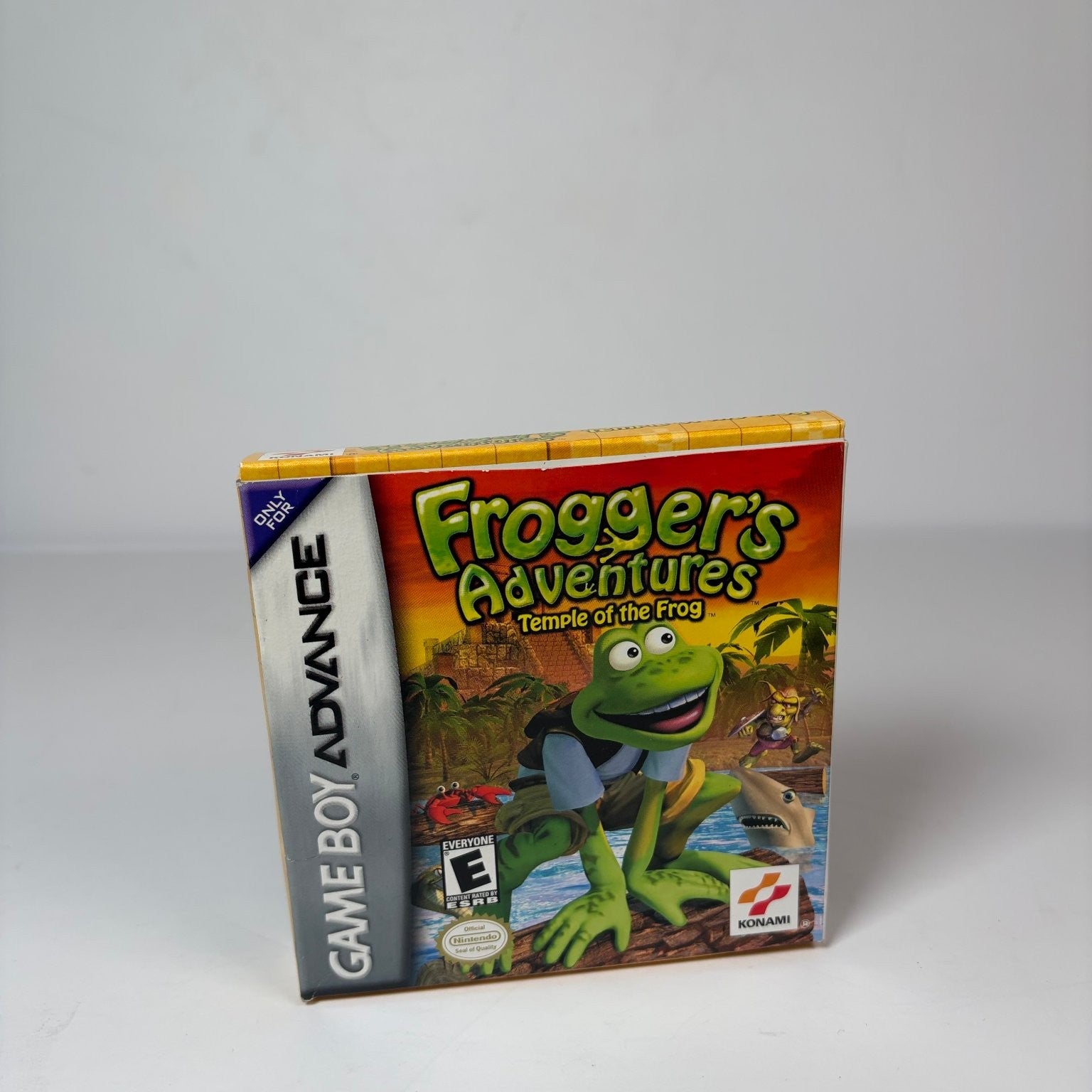 Frogger's Adventures Temple of the Frog GBA Game Boy Advance Game Complete CIB