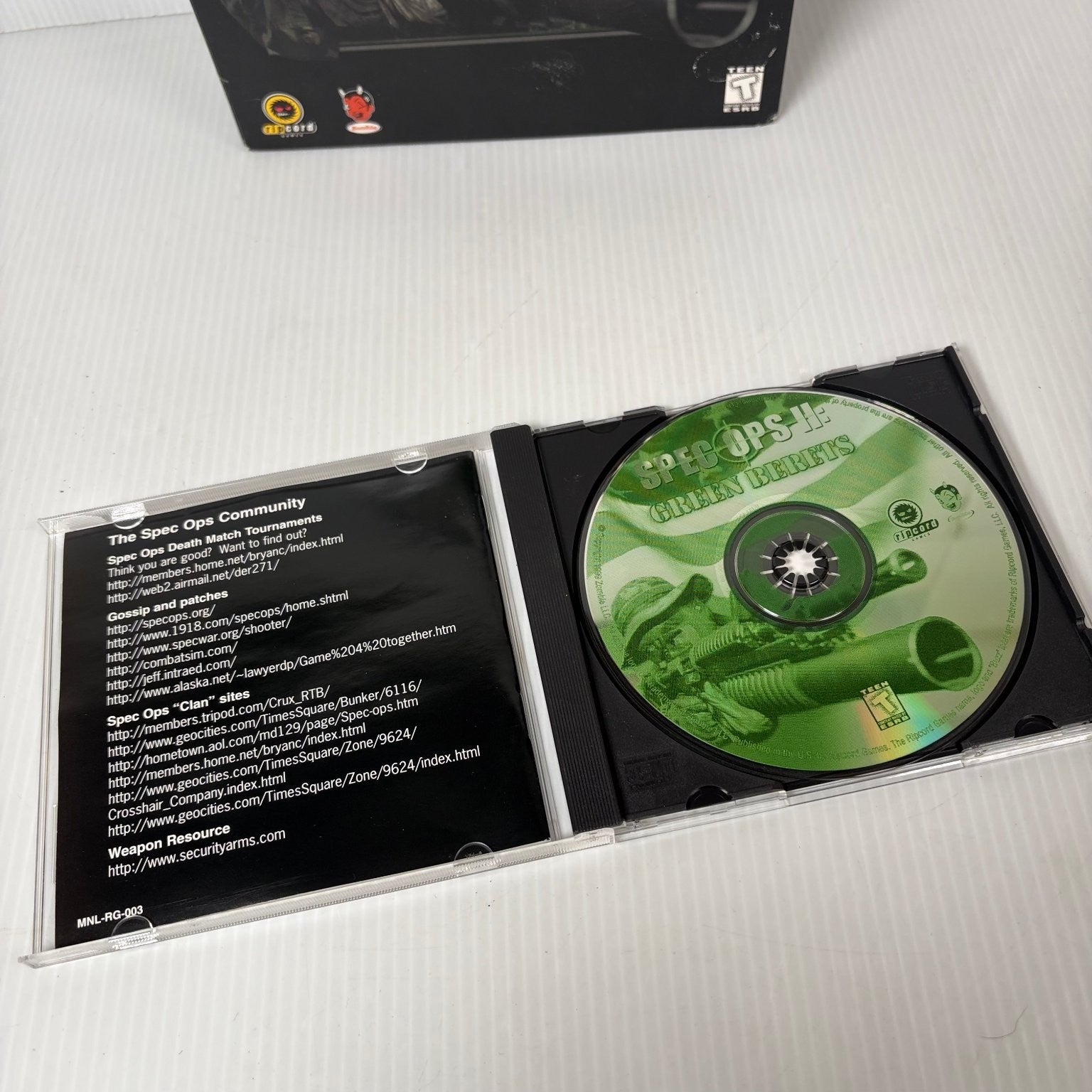 SPEC OPS II: GREEN BERETS Big Box PC Windows 95/98 CD-ROM Video Game Complete