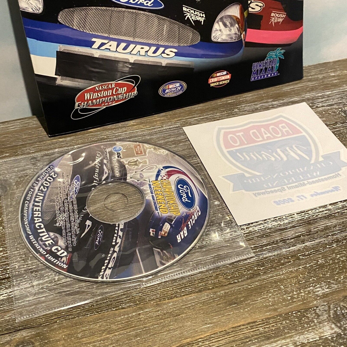 NASCAR Ford Championship Weekend At Miami Collectible Program November 2002