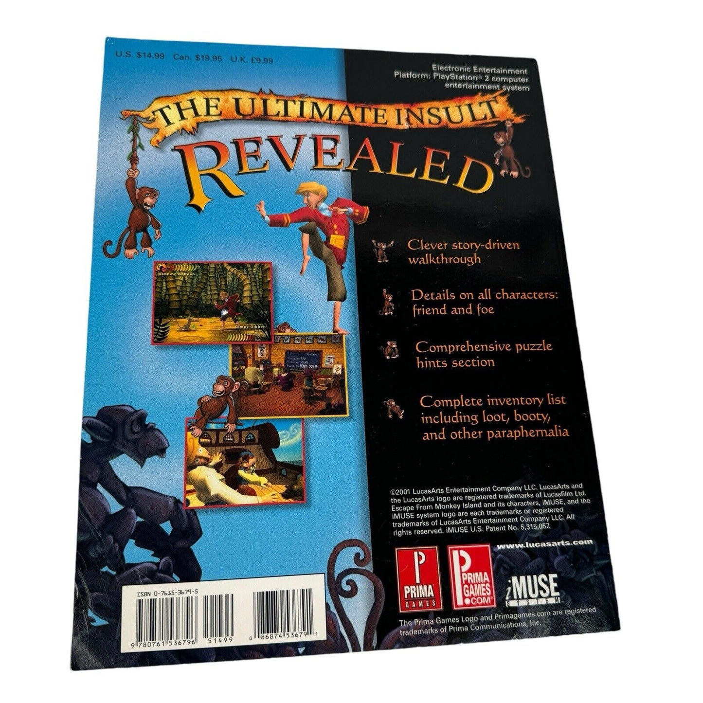 Escape from Monkey Island - Prima Official Strategy Guide