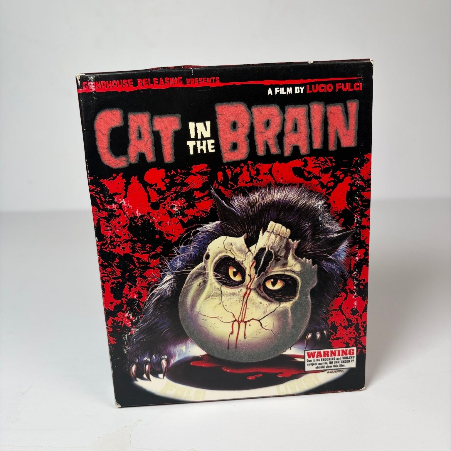 Cat in the Brain Blu-ray 1990 Lucio Fulci Deluxe Edition w/ Soundtrack Complete