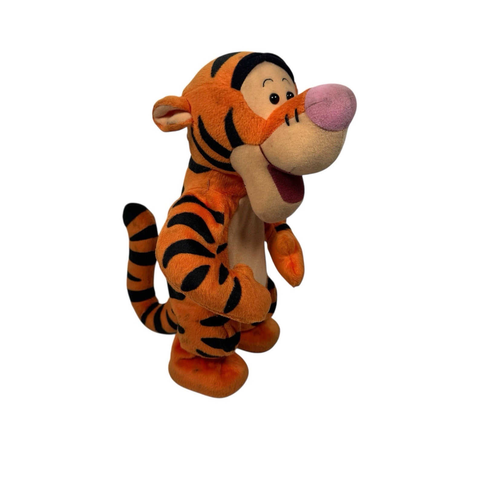 Vintage Disney Bouncing Tigger Talking Jumping 12” Mattel 1998 Winnie The Pooh