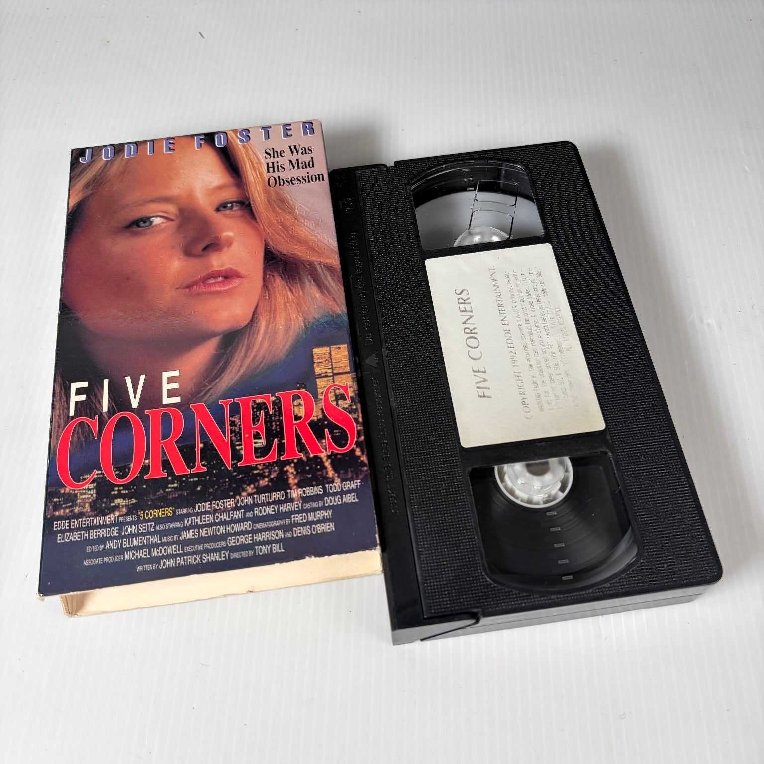 Five Corners VHS 1987 Drama Original Release EDDE Entertainment