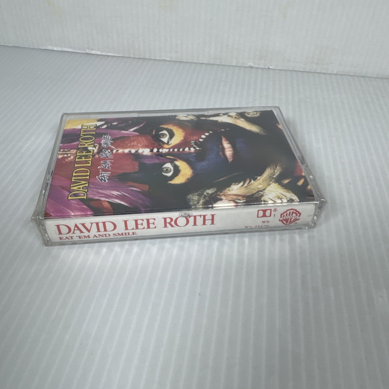 David Lee Roth - Eat 'Em and Smile - Cassette Tape WX56C Brand New Sealed NOS