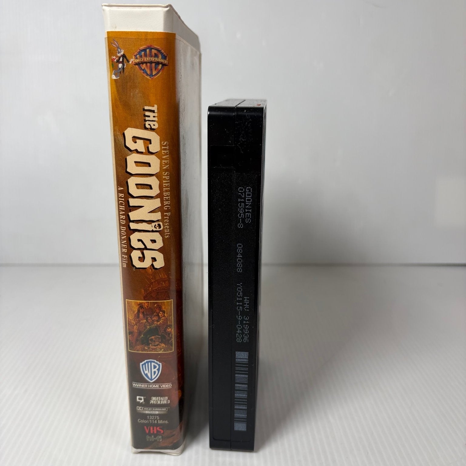 The Goonies VHS 1985 Adventure Family Warner Home Video Steven Spielberg