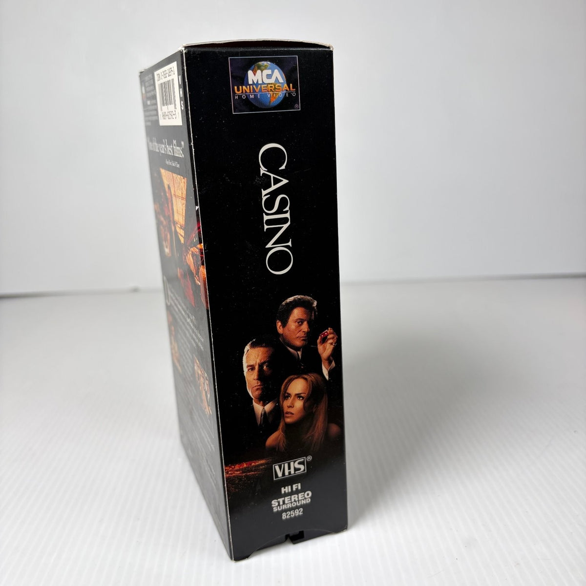 Casino VHS 1996 Crime Drama Martin Scorsese Two-Tape Set Universal