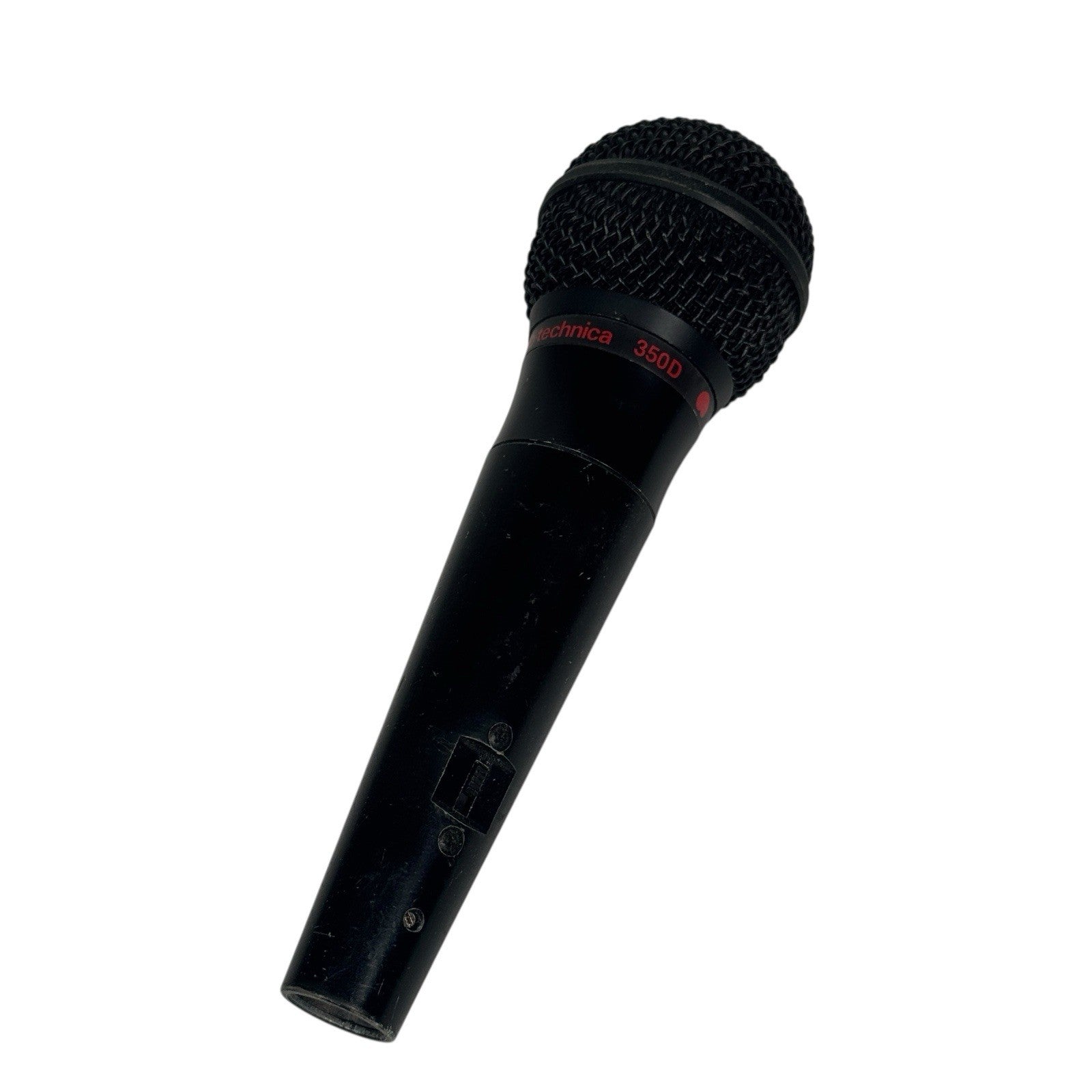 Audio Technica 350D Unidirectional Dynamic Microphone in Black & Red