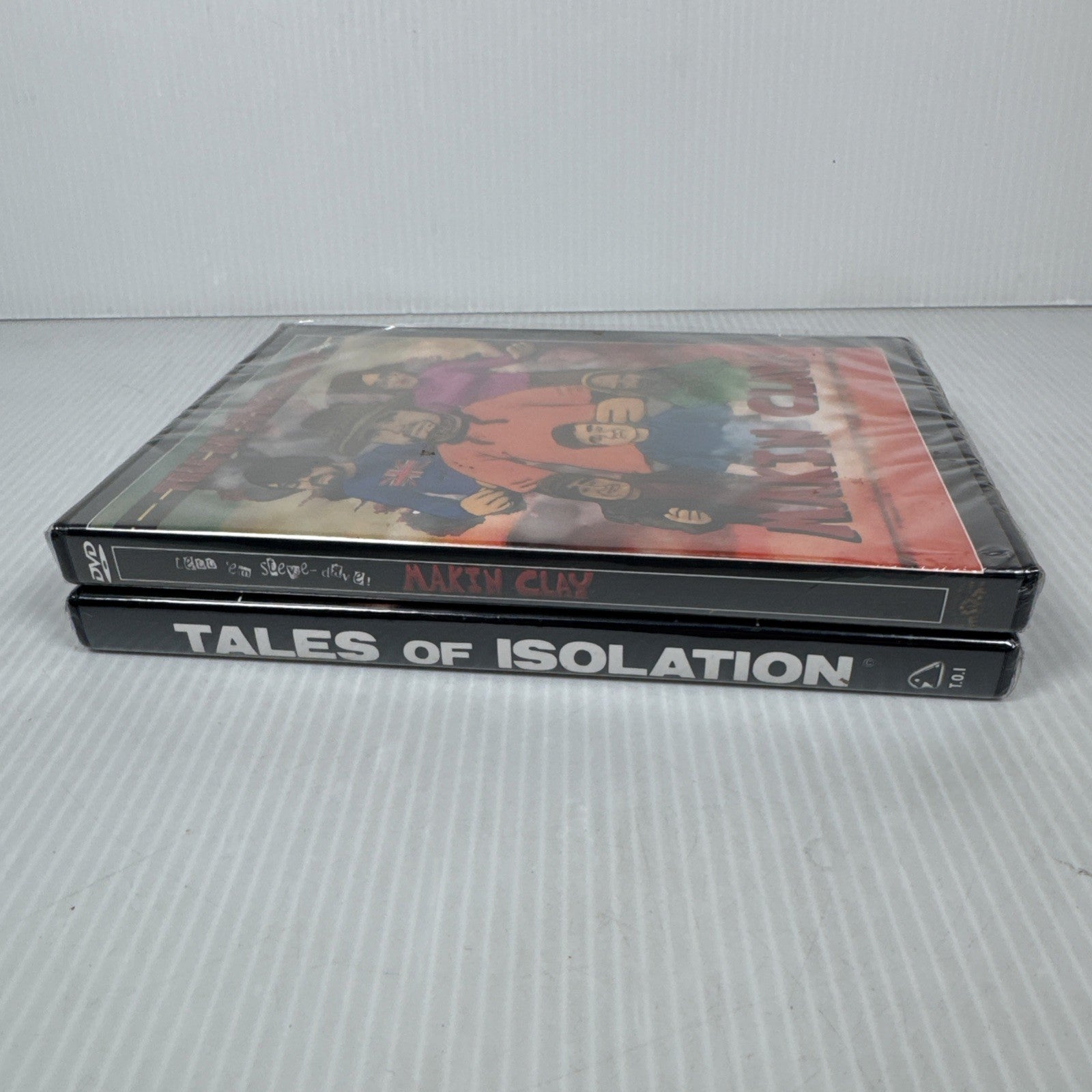 Tell Em Steve Dave Makin Clay DVD 2017 TESD & Tales Of Isolation Claymation Rare