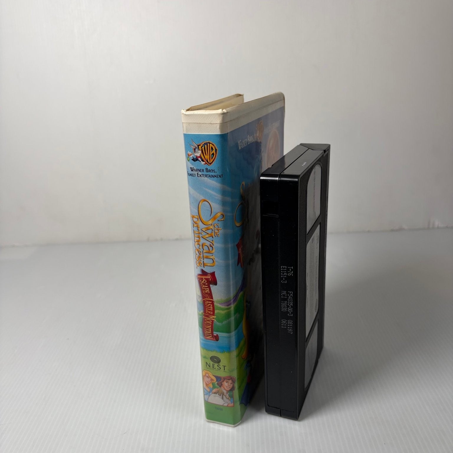 The Swan Princess Escape of Castle Mountain VHS 1997 Animated in Clamshell Case
