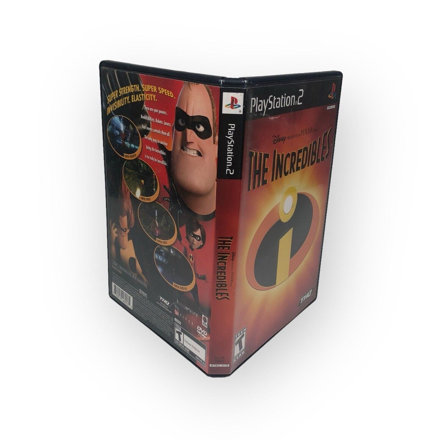 Disney Pixar The Incredibles (2004) for PlayStation 2 PS2 COMPLETE CIB