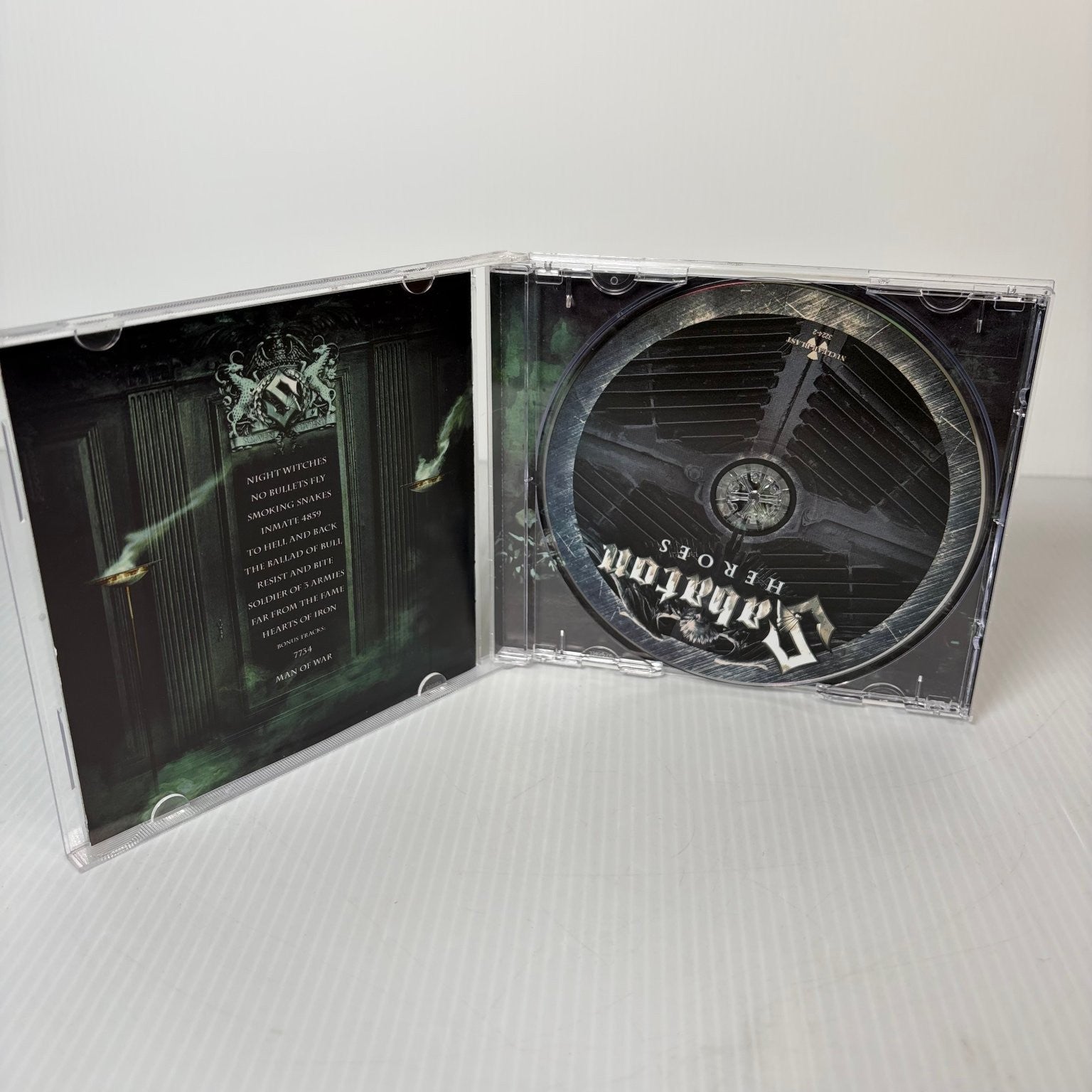 Sabaton – Heroes CD 2014 Nuclear Blast Power Metal Heavy Metal