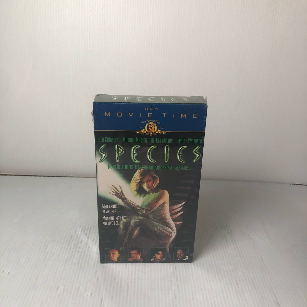 SPECIES VHS 1995 Sci-Fi Horror Thriller MGM Movie Time Natasha Henstridge