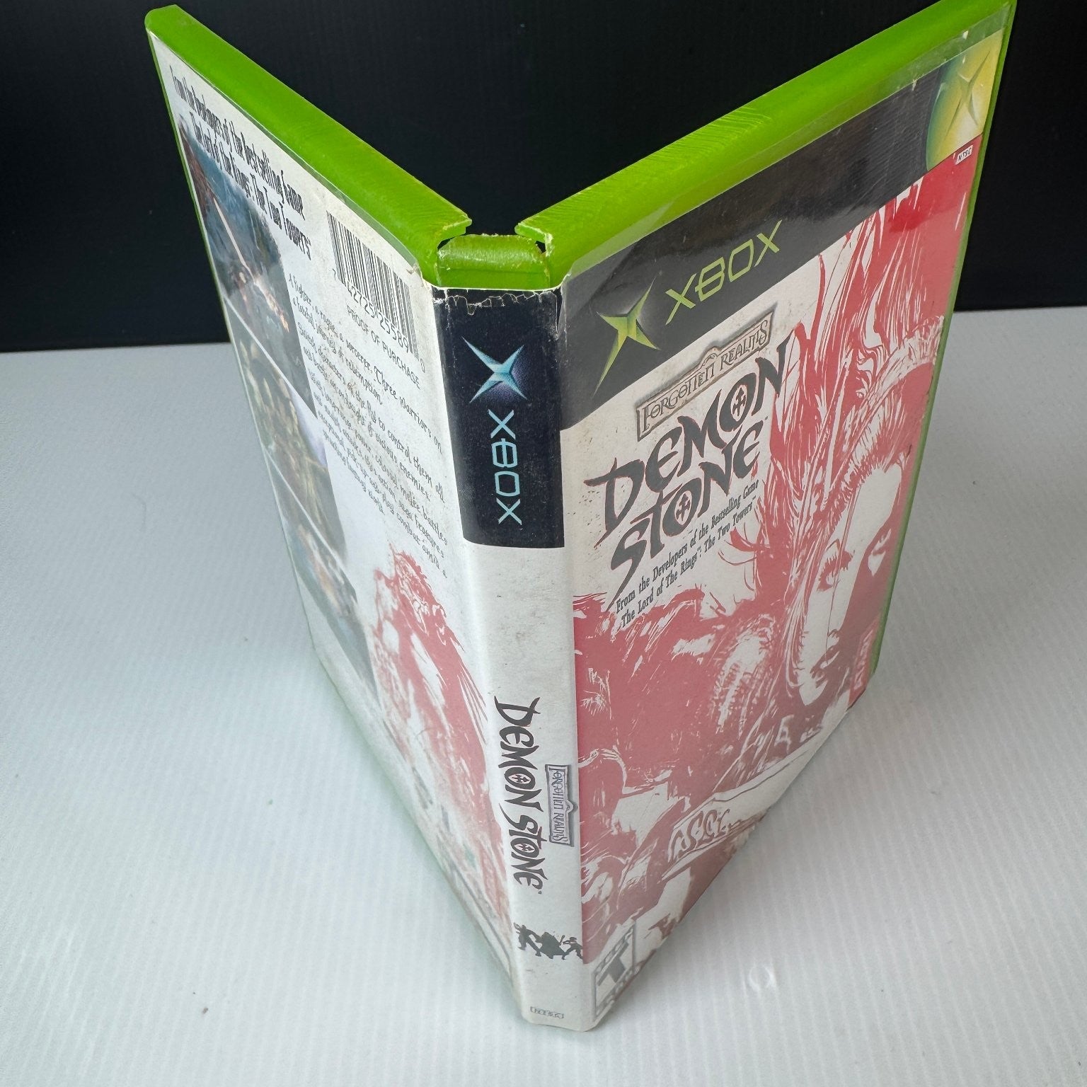 Demon Stone Xbox Video Game RPG Fantasy Multiplayer Complete CIB