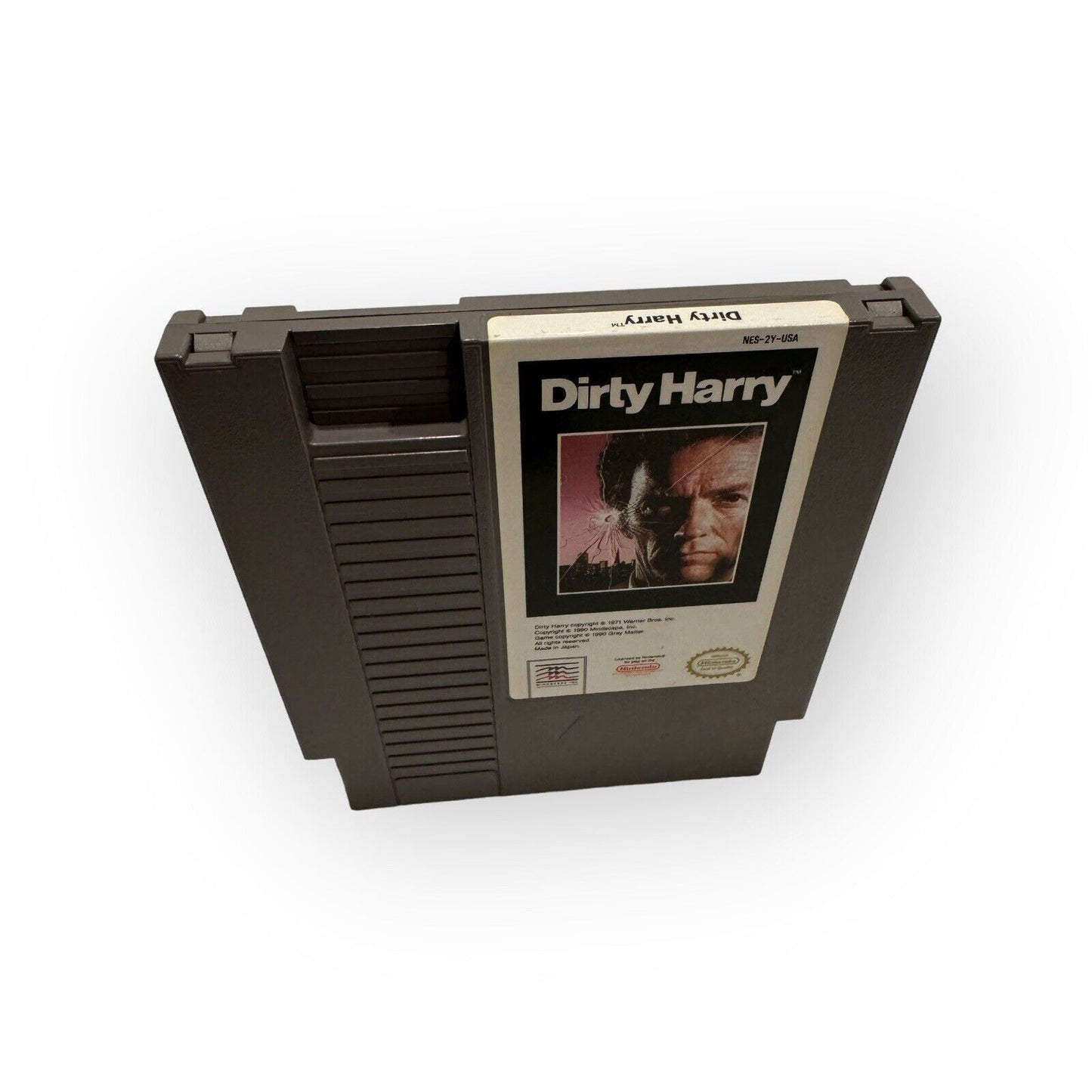 Dirty Harry  Nintendo Entertainment System Game Retro 90’s NES Authentic Tested