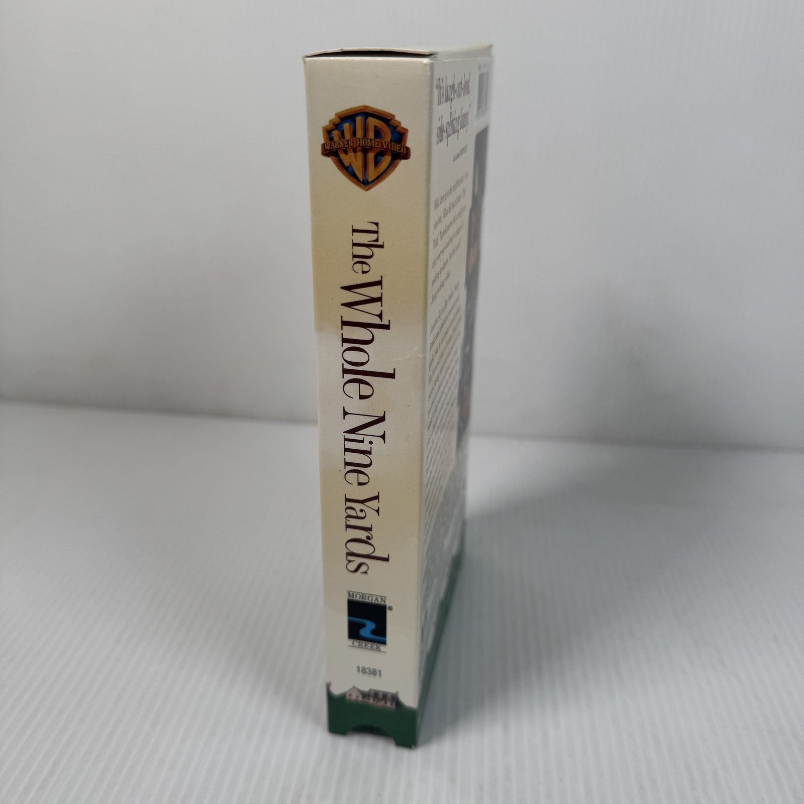 The Whole Nine Yards VHS Bruce Willis Matthew Perry Comedy 2000 Tested R Rated M