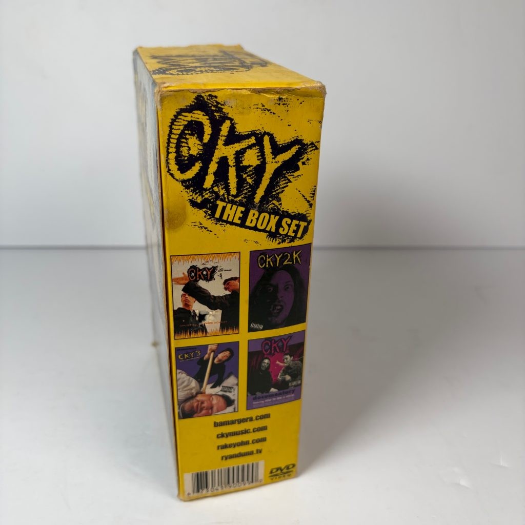 CKY The Box Set 4 DVD Bam Margera Landspeed CKY2K CKY3 Documentary Skateboard