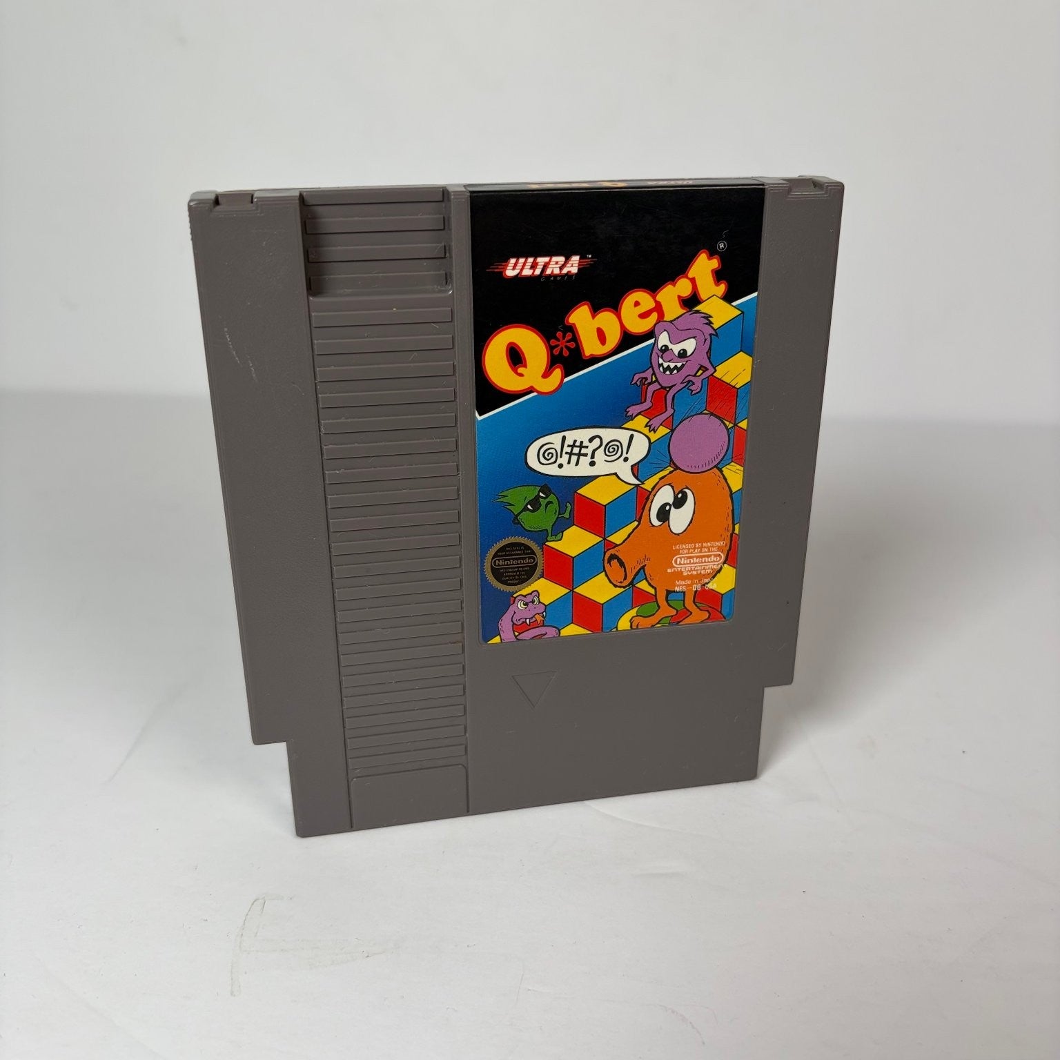 Qbert Nintendo NES Game Cartridge Only Tested Working