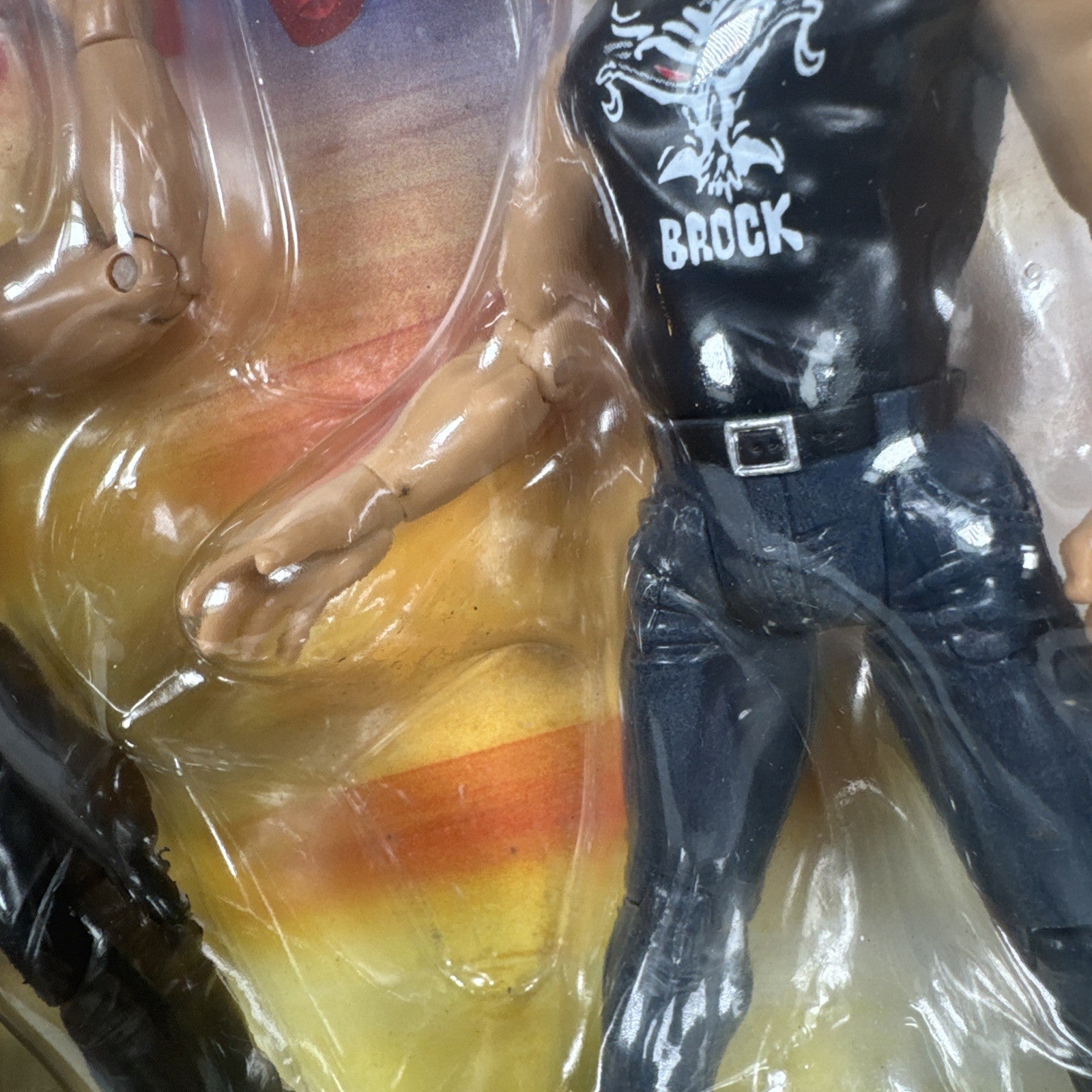 WWE Ringside Rivals The Rock Vs Brock Lesnar Jakks Wrestling 2-Pack Figures