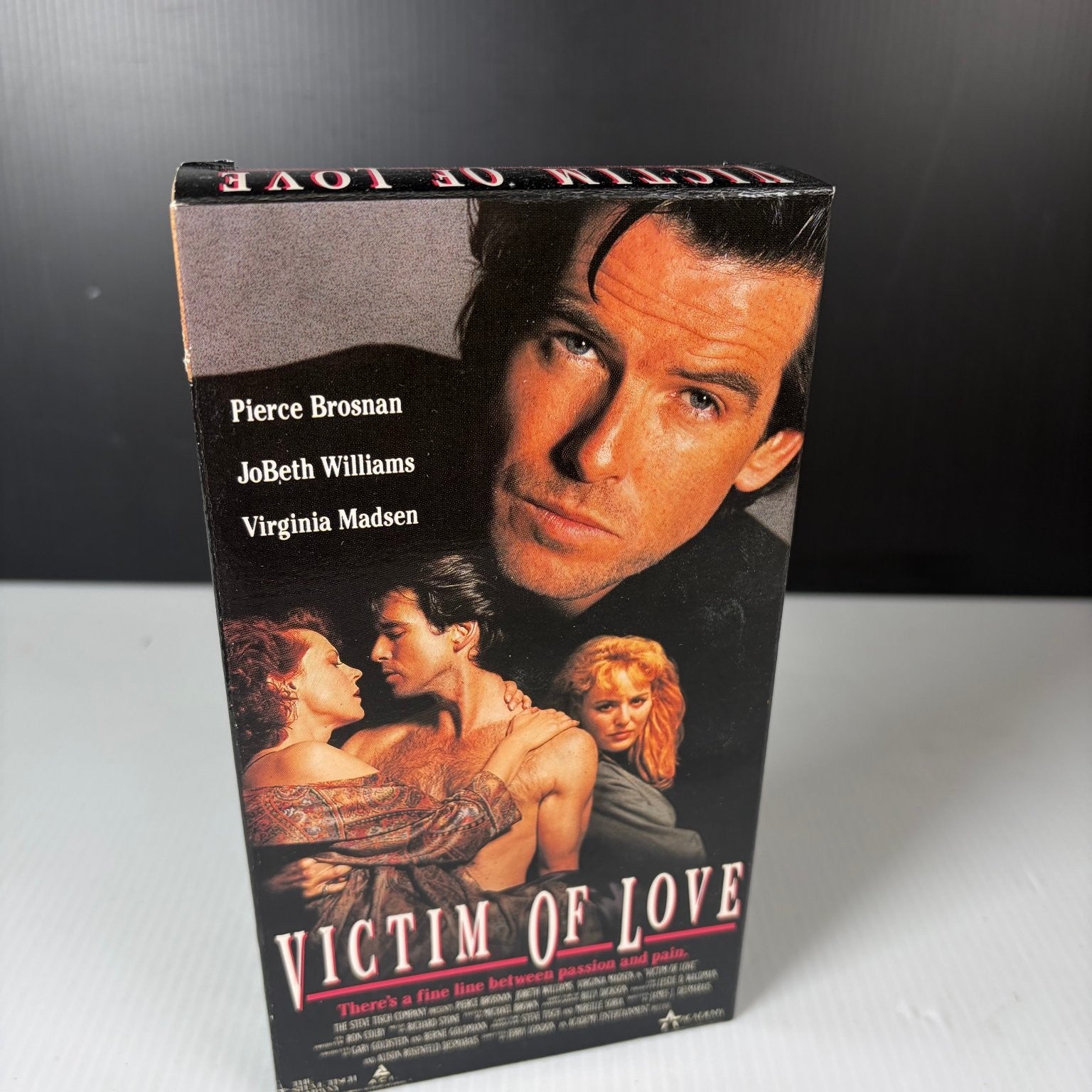 Victim Of Love VHS 1991 Psychological Thriller Original Release Pierce Brosnan