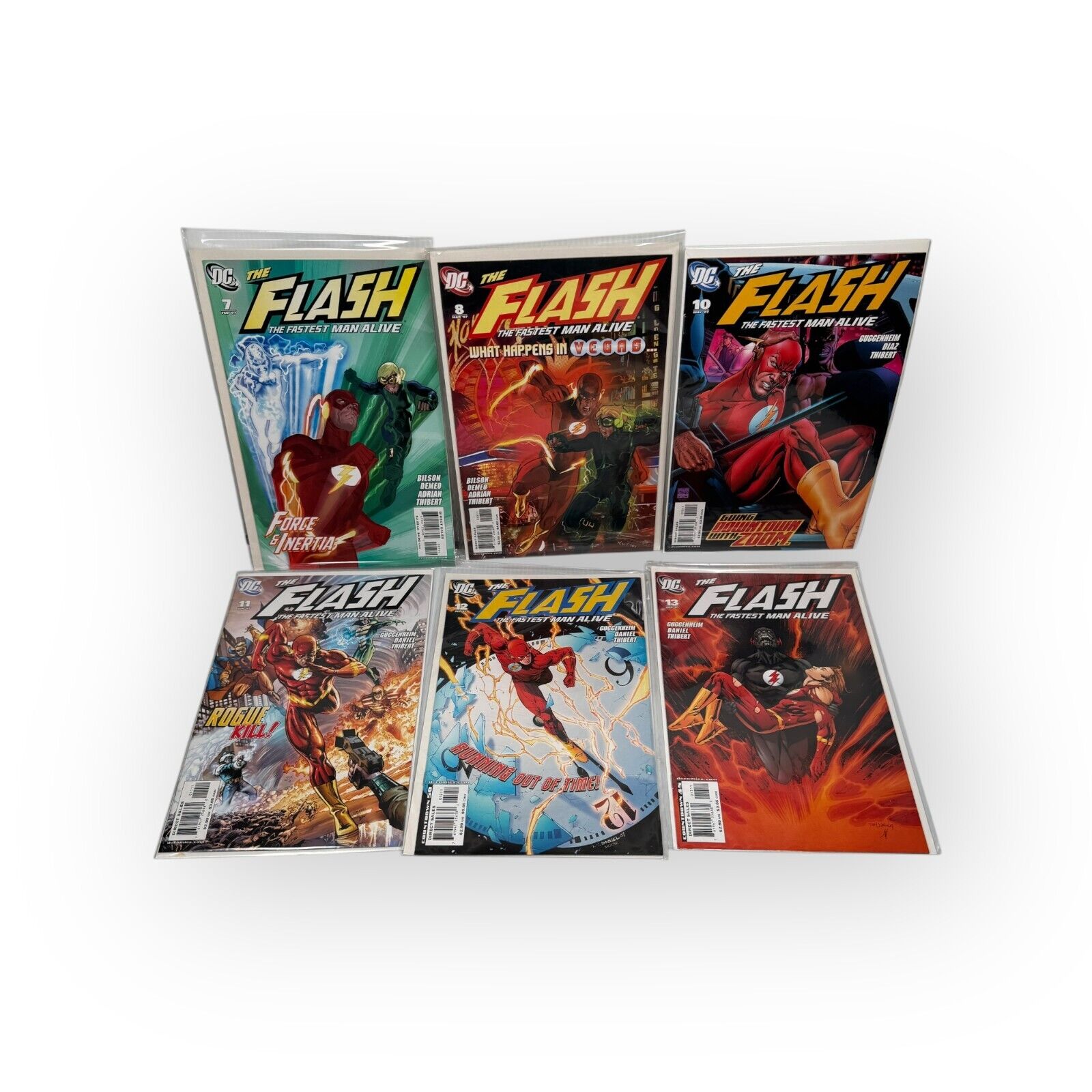 LOT of 17 FLASH COMICS FASTEST MAN ALIVE NEAR COMPLETE SET 1-8, 10-13 & More