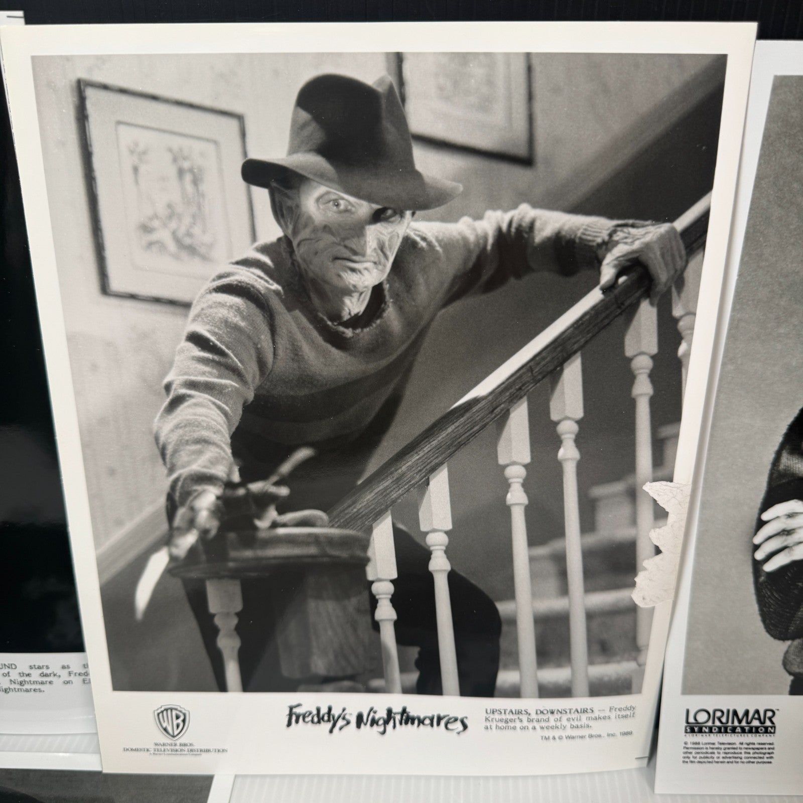 Lot of 5 Freddy's Nightmares A Nightmare on Elm Street the Series 8x10 Stills