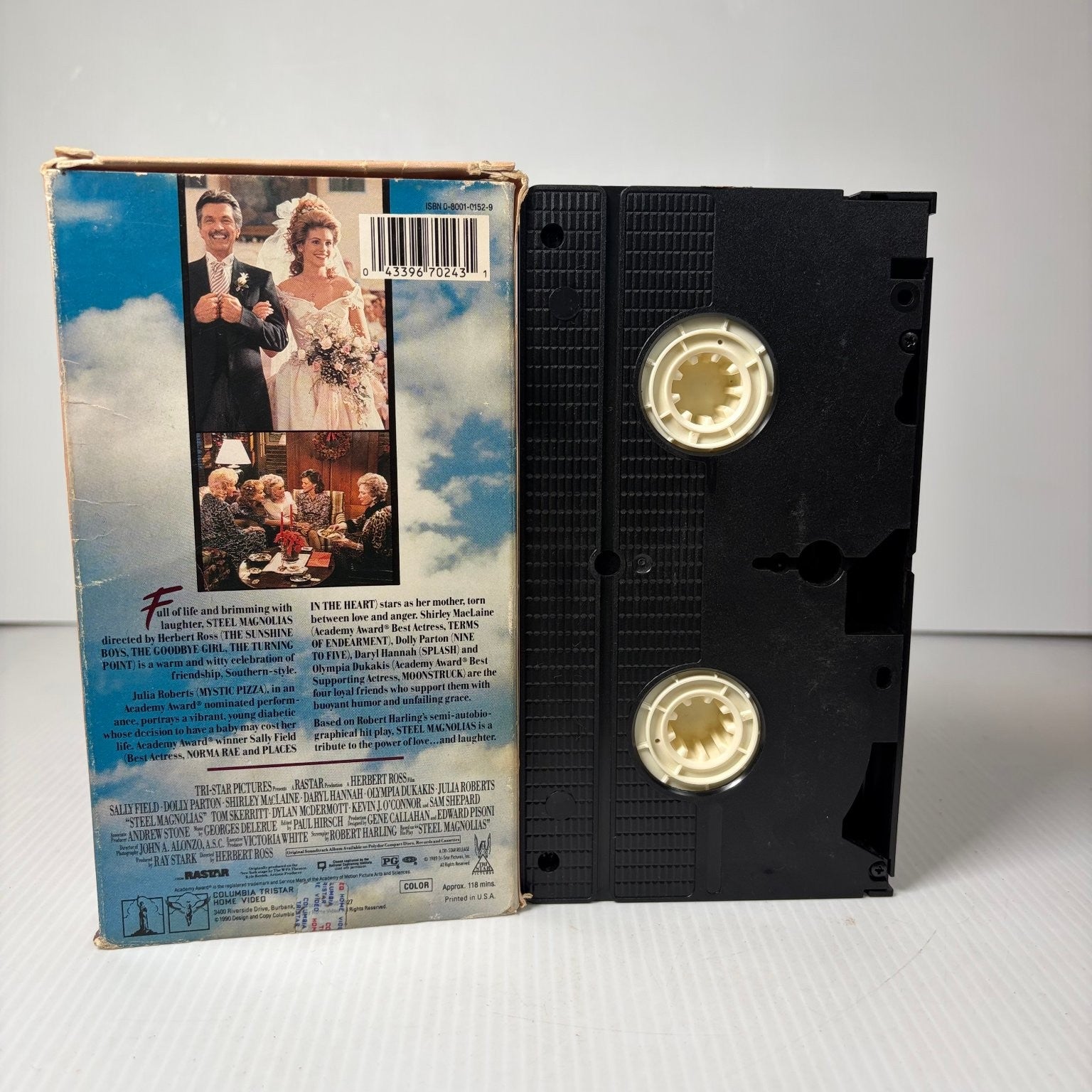 Steel Magnolias VHS 1989 Drama Comedy Classic Columbia TriStar Home Video