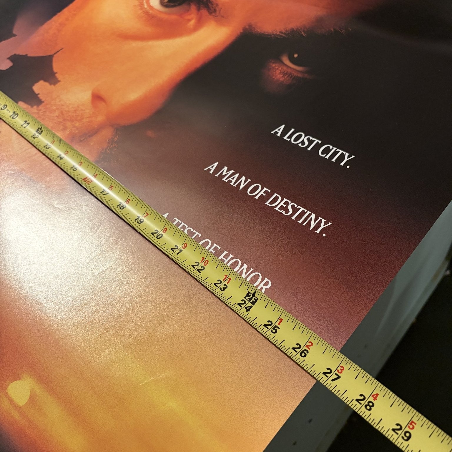 The Quest 1996 One-Sheet Movie Poster Universal Van Damme