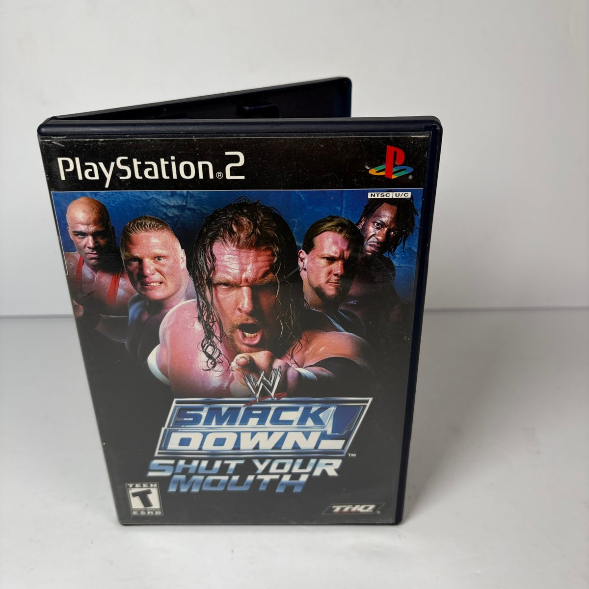 WWE SmackDown! Shut Your Mouth PlayStation 2 PS2 Game Complete w/ Manual