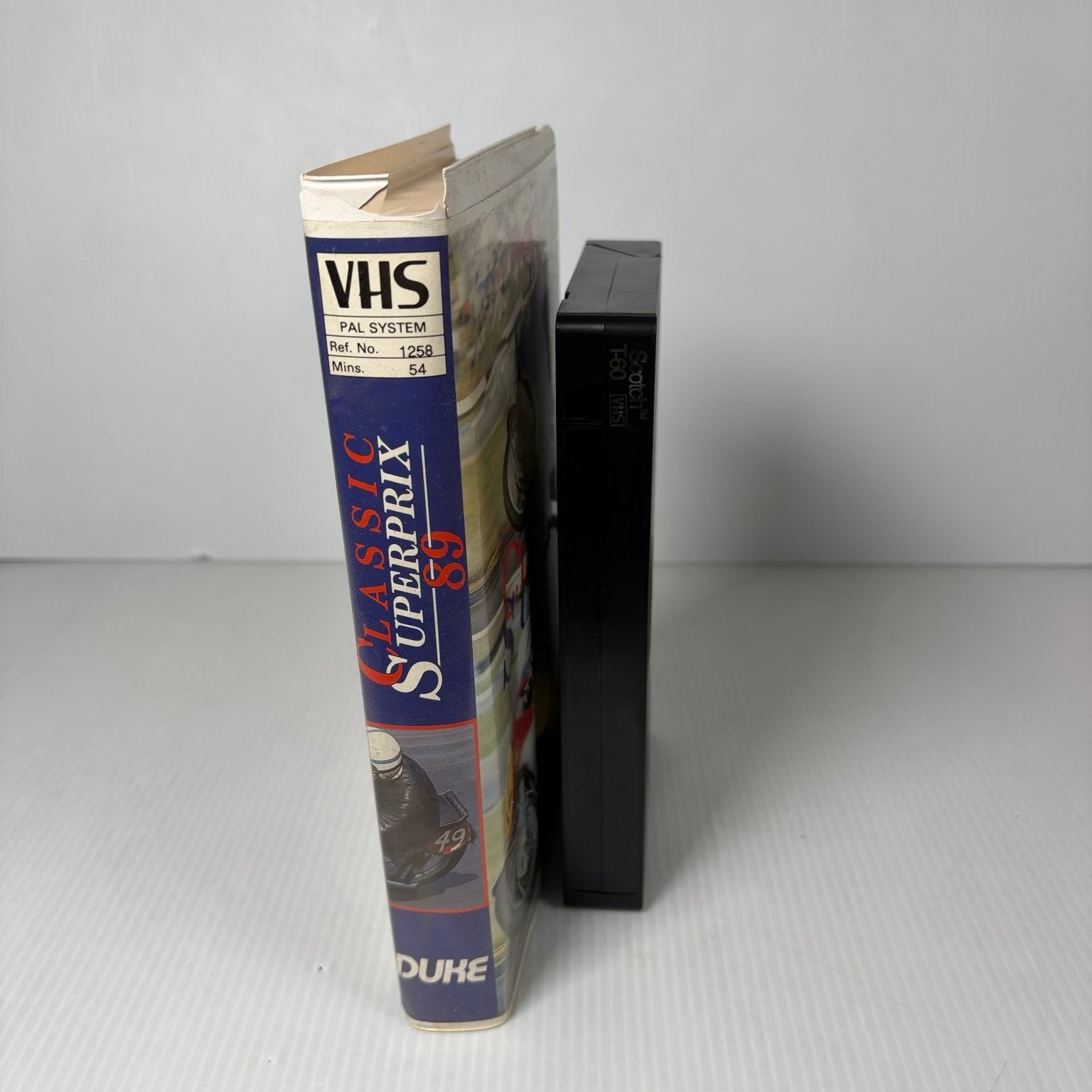 Classic Superprix '89 VHS 1989 Motorcycle Racing PAL Duke Marketing