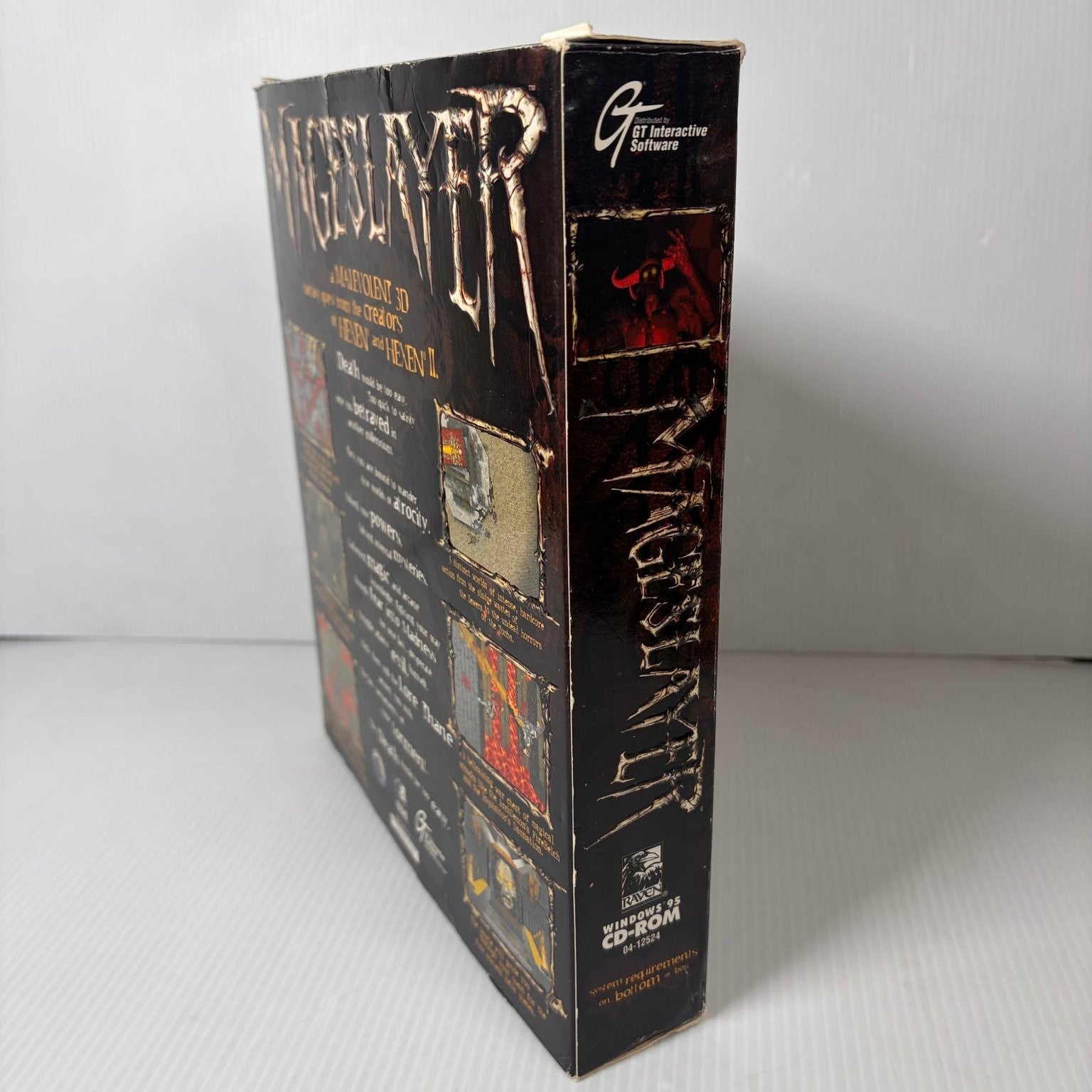 MageSlayer Windows 95 PC Bog Box Game Complete Raven Software GT Interactive