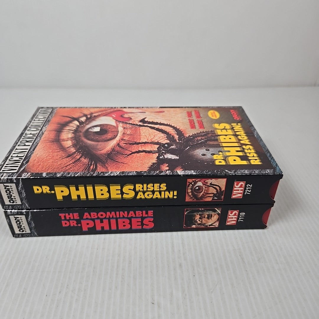 Vincent Price Collection The Abominable Dr. Phibes & Dr. Phibes Rises Again