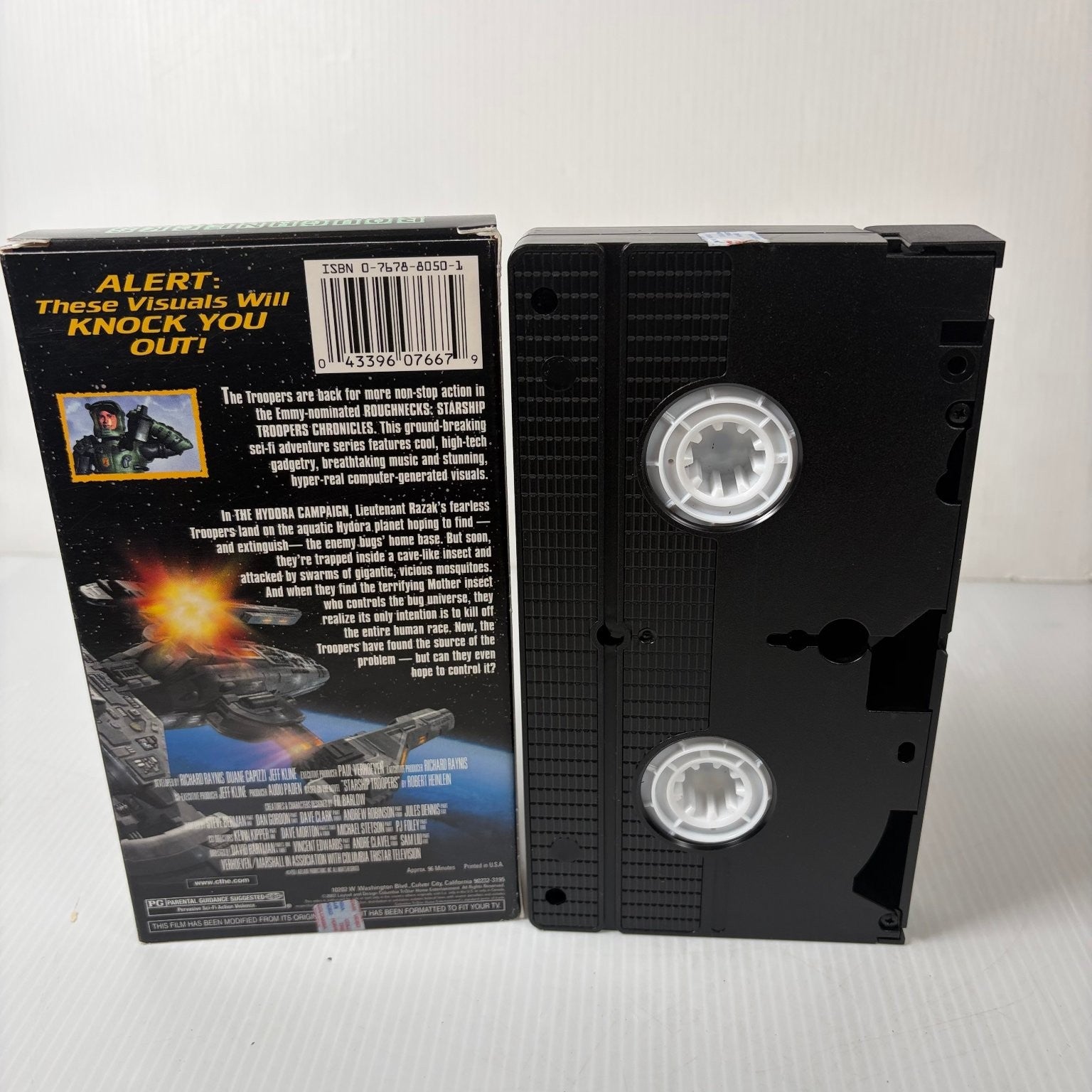 Roughnecks Starship Troopers Chronicles The Hydora Campaign VHS Sci-Fi Animated