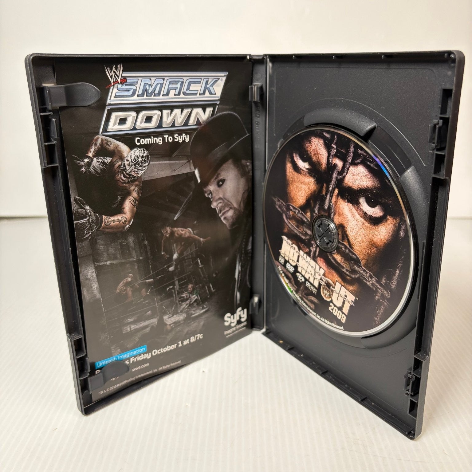 WWE No Way Out 2009 DVD Elimination Chamber Randy Orton John Cena Undertaker