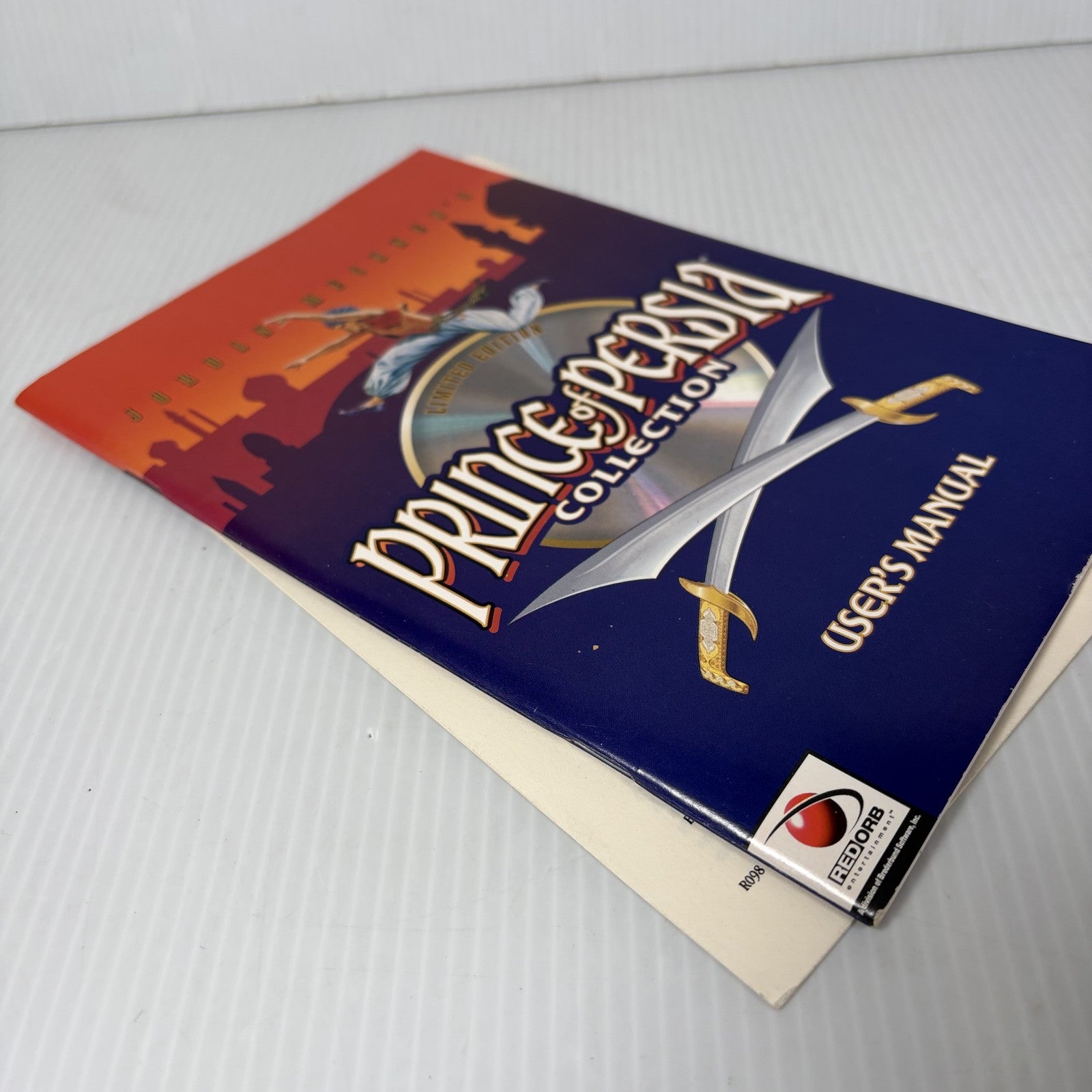 Limited Edition Prince of Persia Collection Big Box PC Manual & Insert