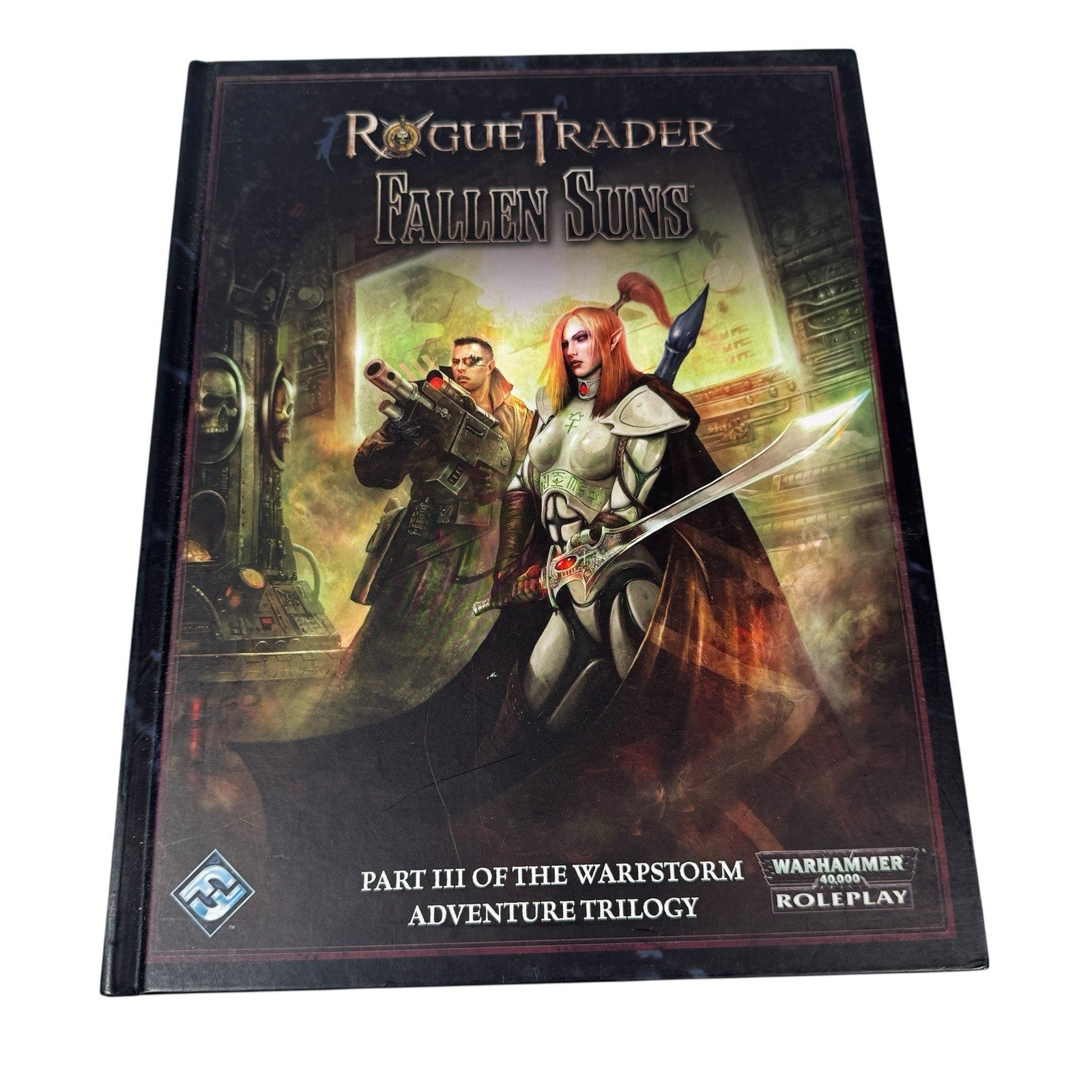 Warhammer 40K Rogue Trader Fallen Suns Hardcover Roleplaying Adventure John Dunn