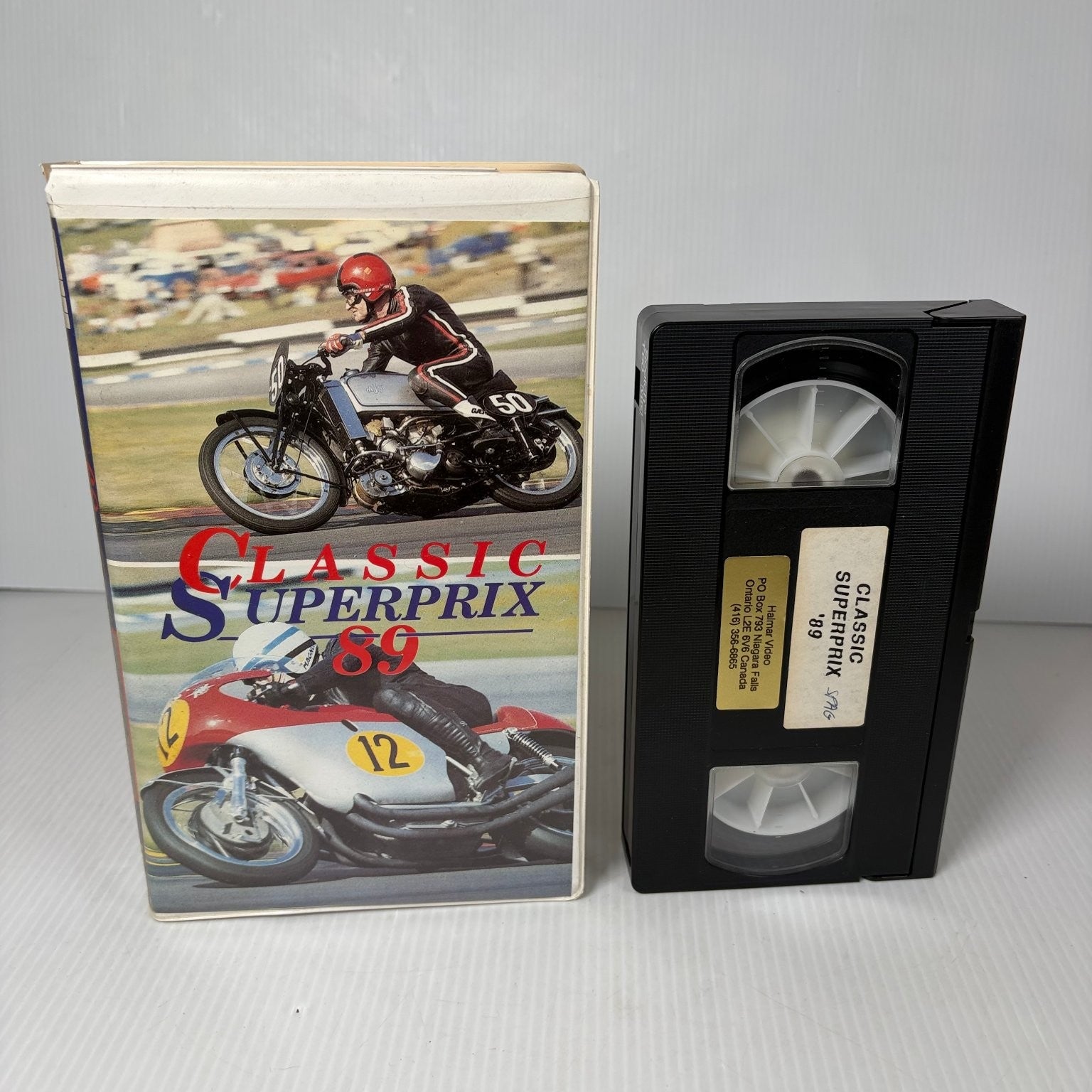 Classic Superprix '89 VHS 1989 Motorcycle Racing PAL Duke Marketing