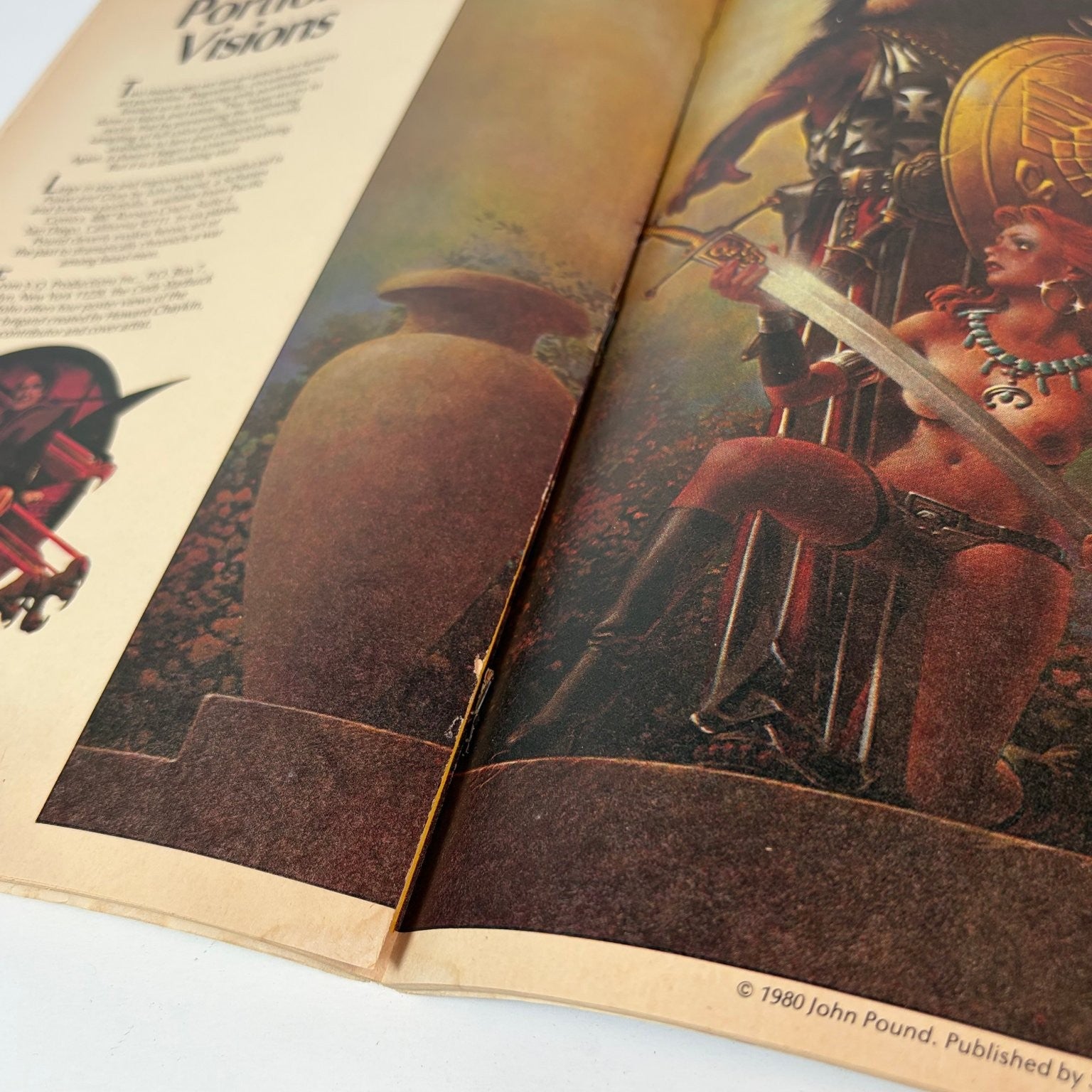 Epic Illustrated Magazine February 1982 Marada The She-Wolf Bolton Art Marvel
