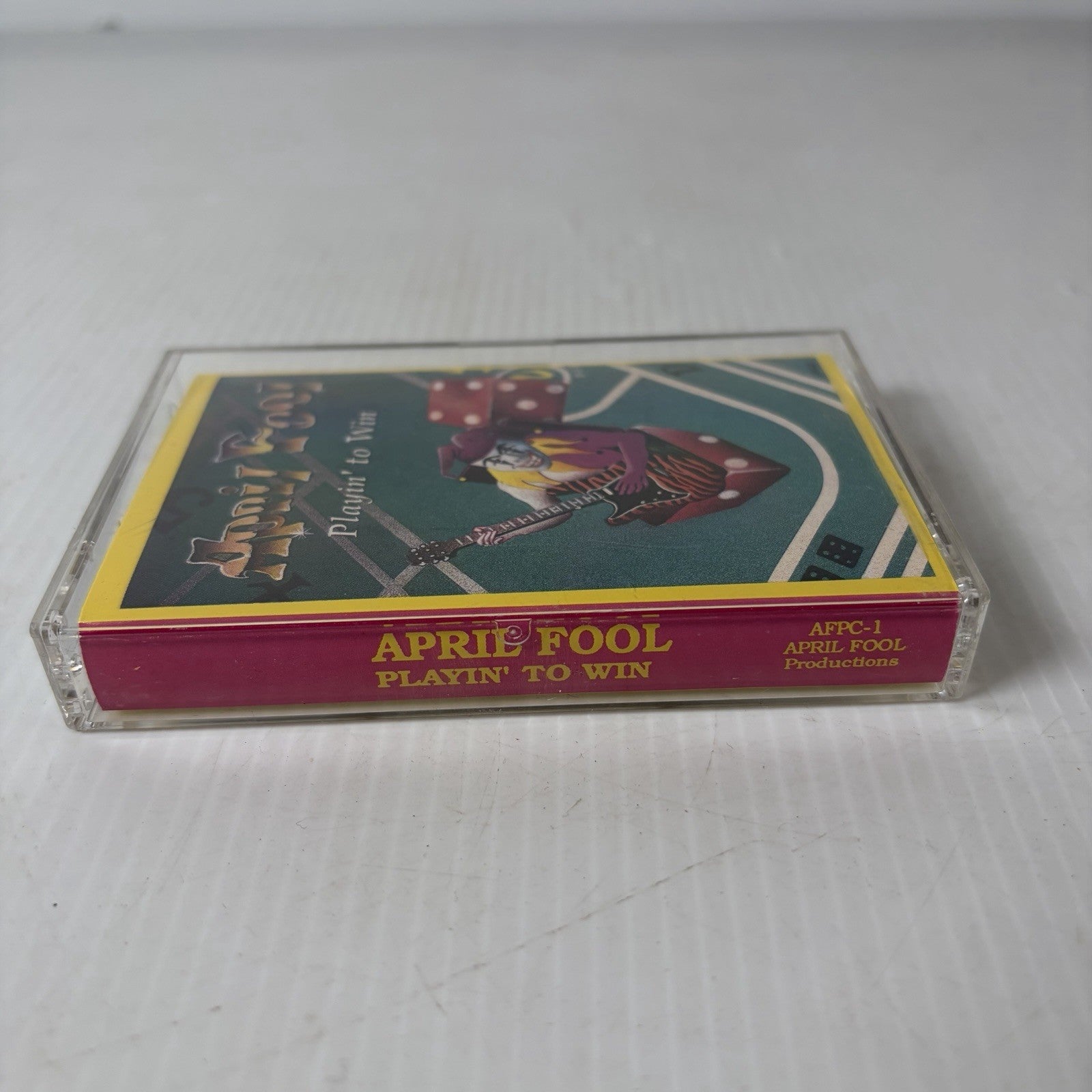 April Fool Playin’ To Win '80s Indie Pennsylvania Hair Metal Band Cassette Tape