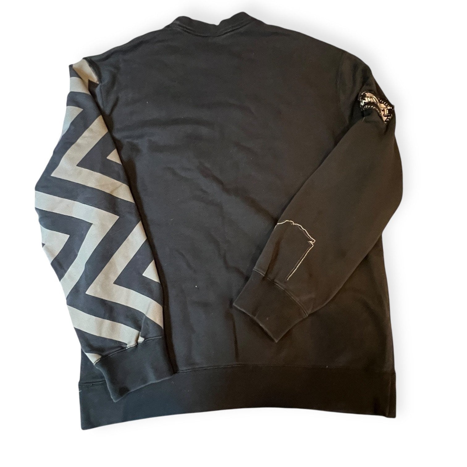 Nike Air Dunk Destroyers Sportswear Men's Crewneck Sweater Black XL Crewneck