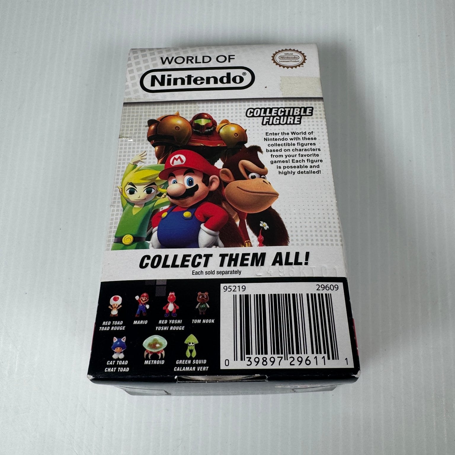 World of Nintendo Red Toad 2.5" Super Mario Collectible Figure