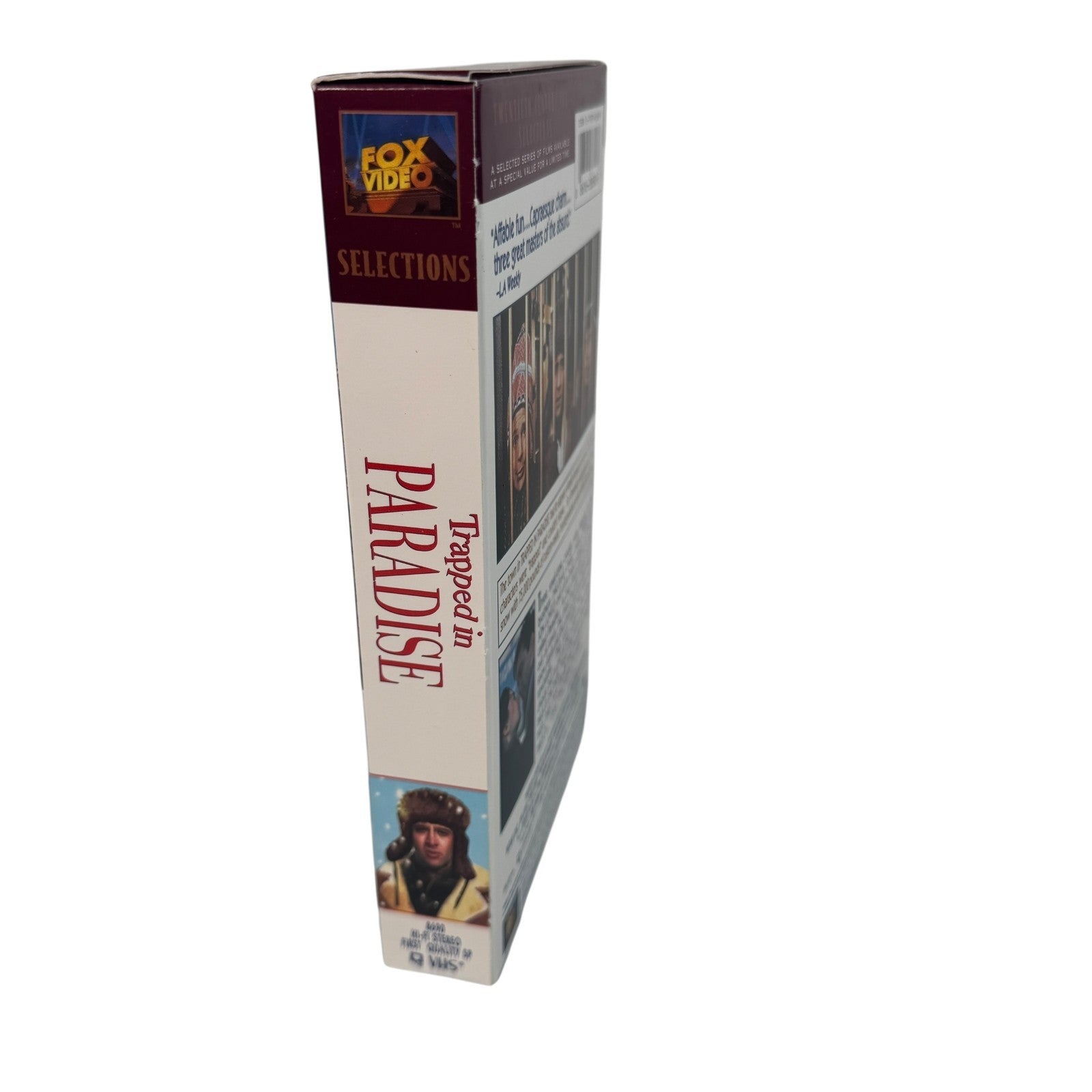 Vintage Trapped in Paradise VHS Tape Comedy Nicholas Cage Jon Lovitz Dana Carvey