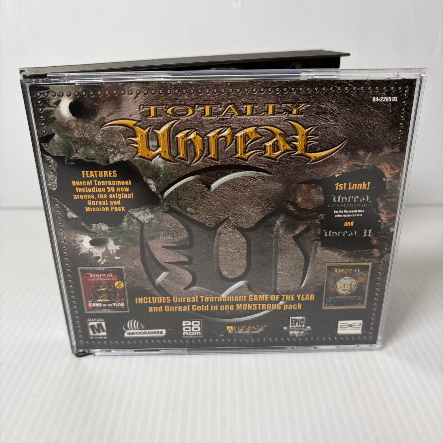 Totally Unreal Compilation PC Video Game Unreal Tournament Gold Multiplayer