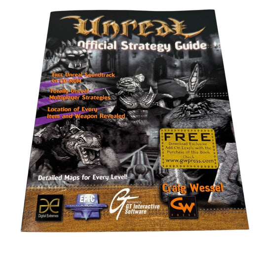 Unlock the Secrets of Unreal : The Official Game Guide with Sealed Bonus Disc