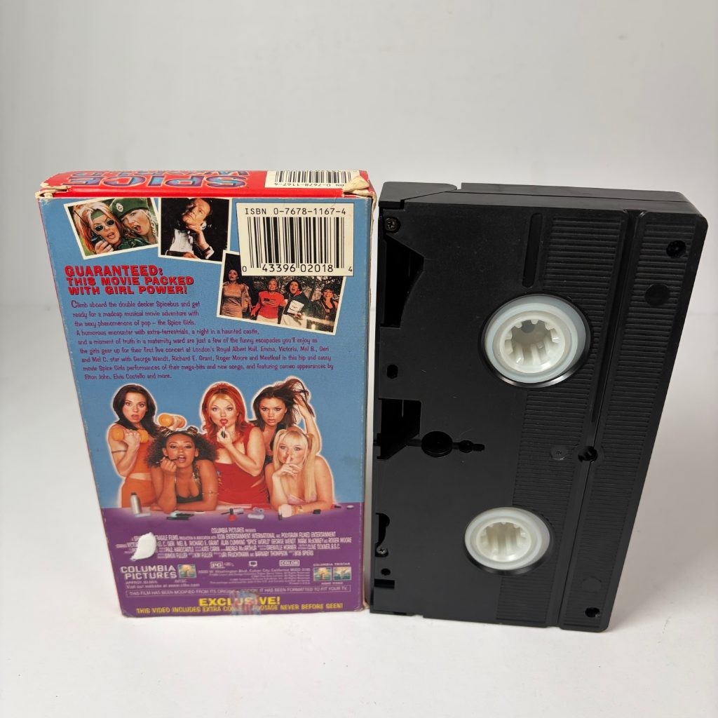 Spice World The Spice Girls Movie VHS 1998 Columbia TriStar PG Musical Comedy