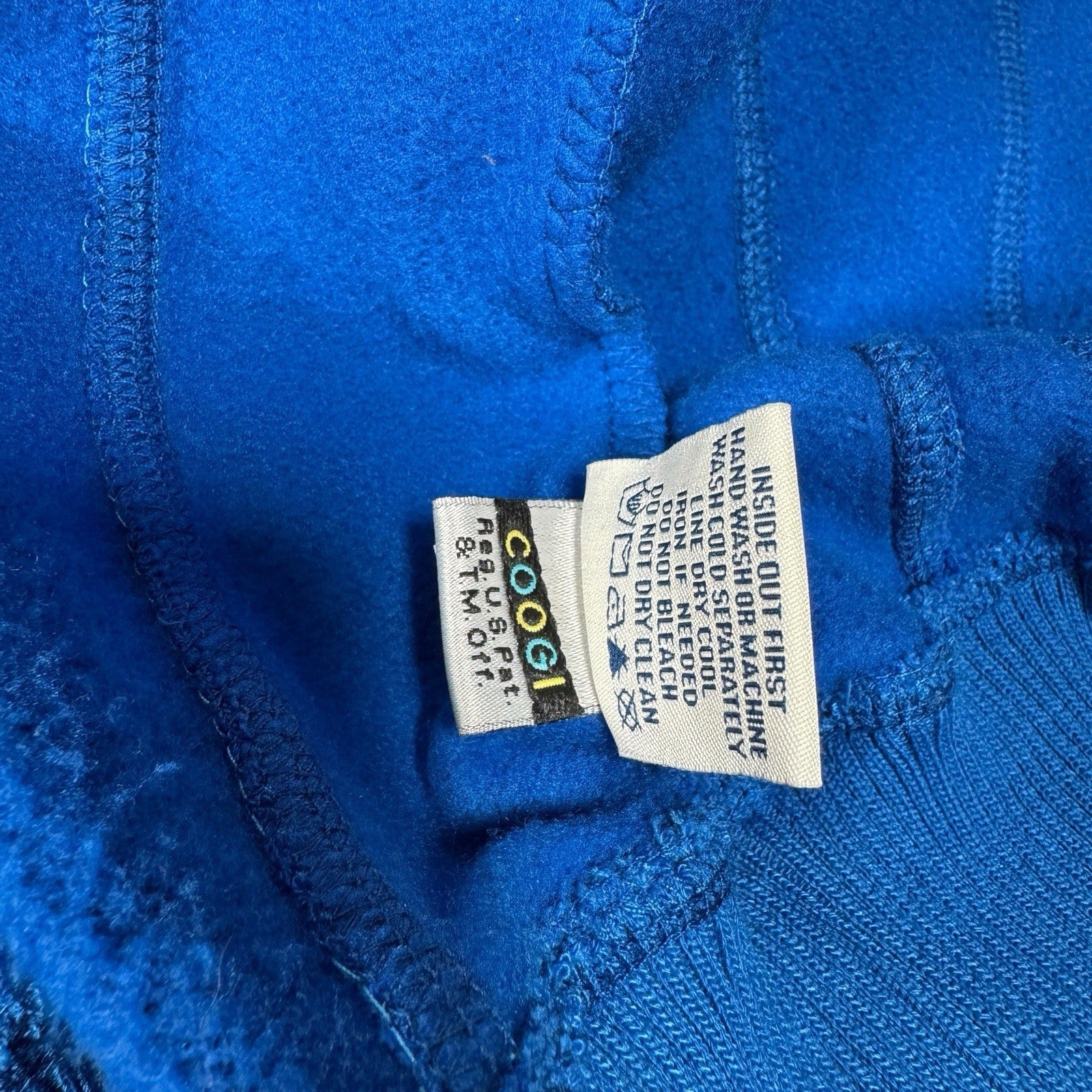 Coogi Expedition Australia Zip-Up Ski Hoodie Embroidery & 2-Tone Hood 80% Cotton