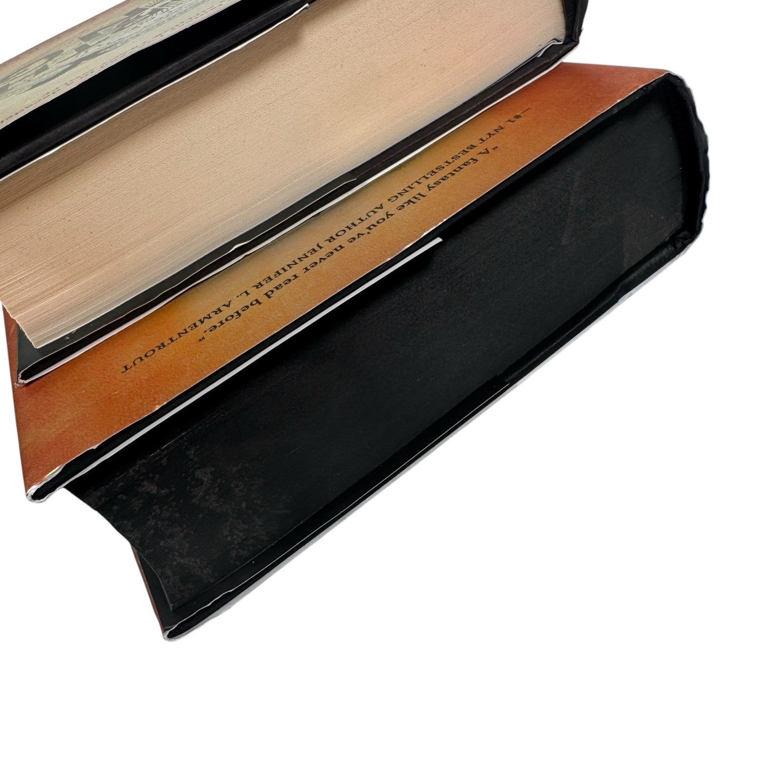 Rebecca Yarros Iron Flame First Print Hardcover Black Edges w/ Fourth Wing