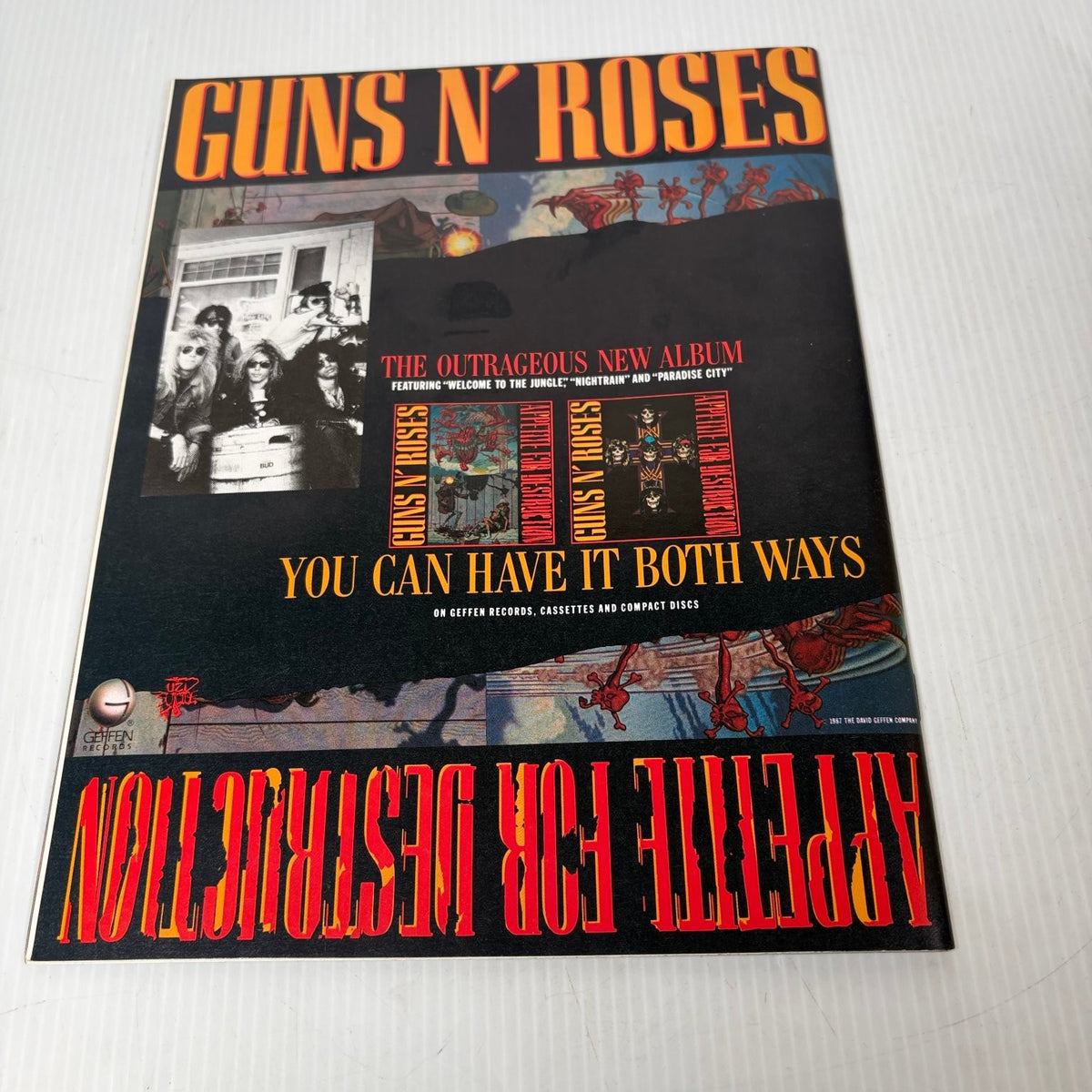 Metal Rendezvous International Magazine 1987 Gary Moore Power Metal Exodus
